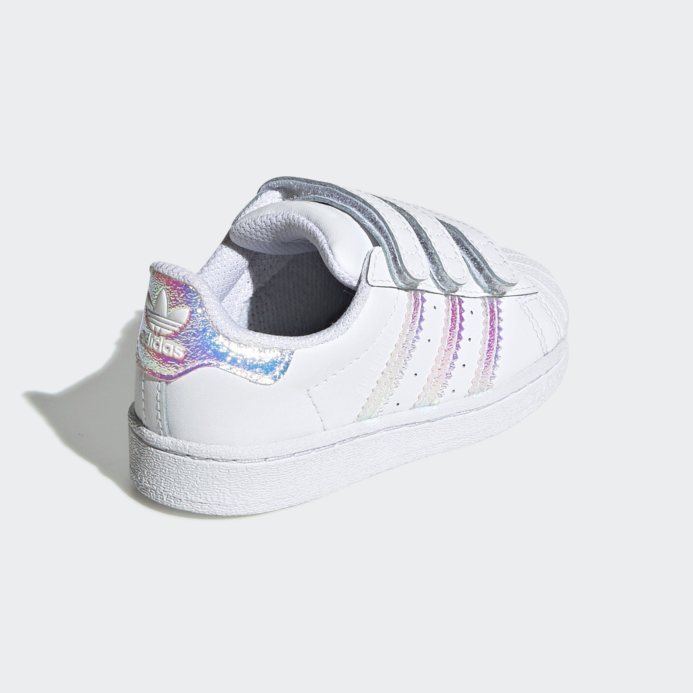adidas mit Sneaker für Originals Klettverschluss SUPERSTAR Kinder