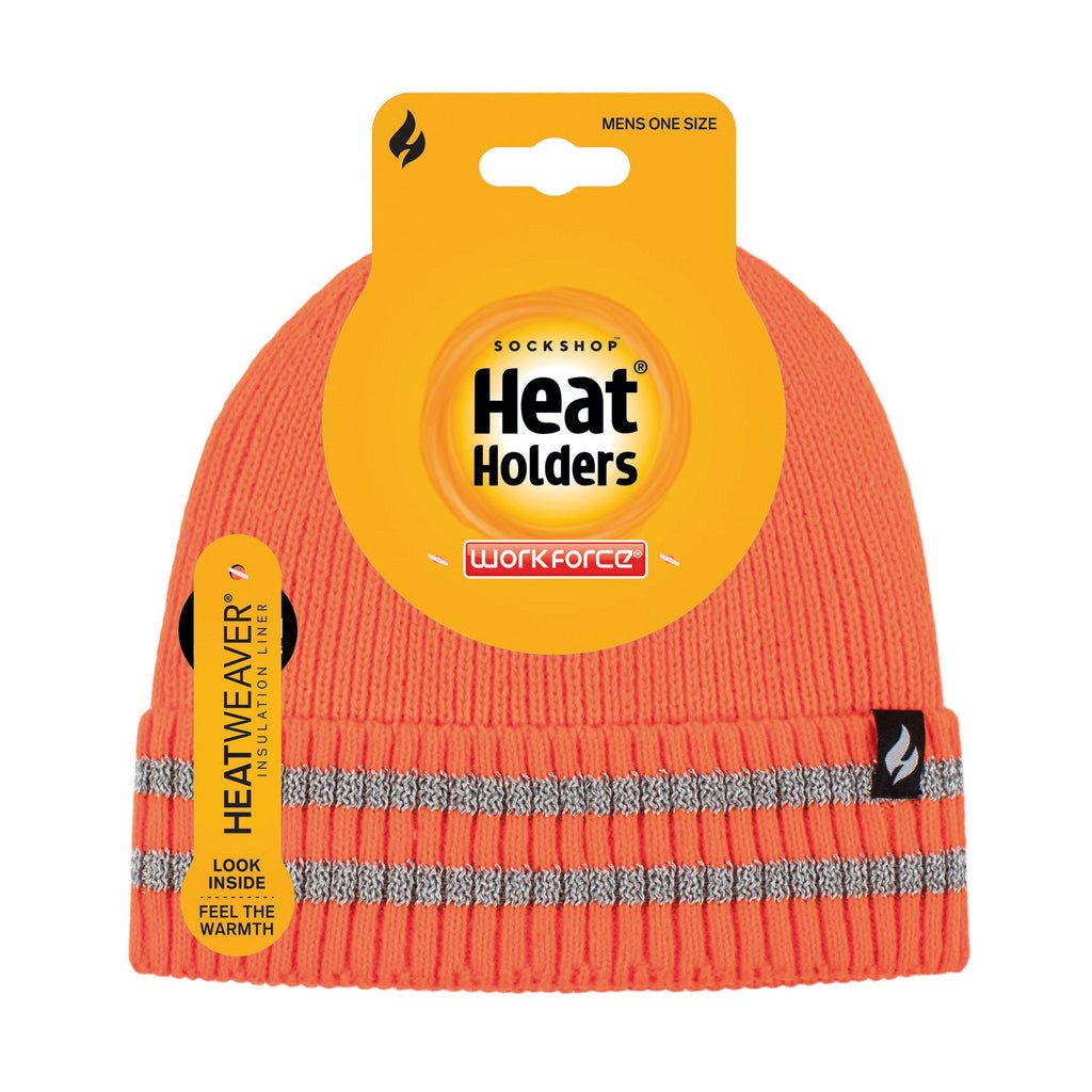 Heat Holders Strickmütze Herren Mütze mit reflektierenden Streifen günstig online kaufen