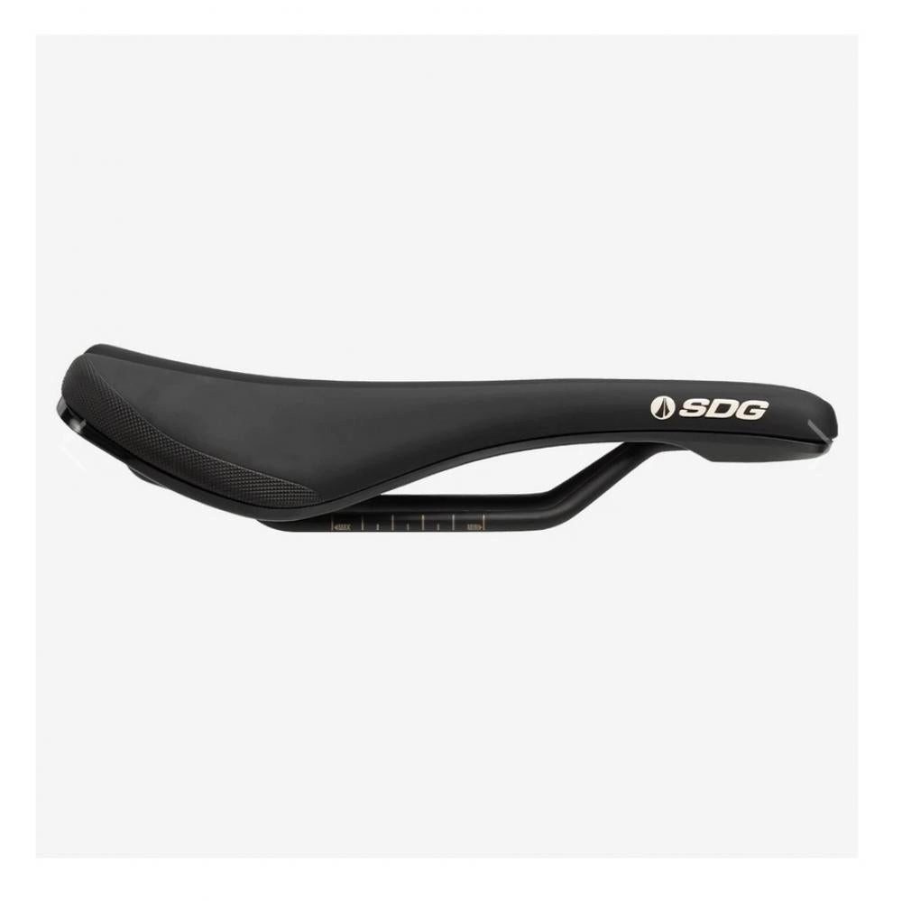 SDG Components Fahrradsattel SDG Bel-Air 3.0 Sattel Steel 7x7mm schwarz-schwarz