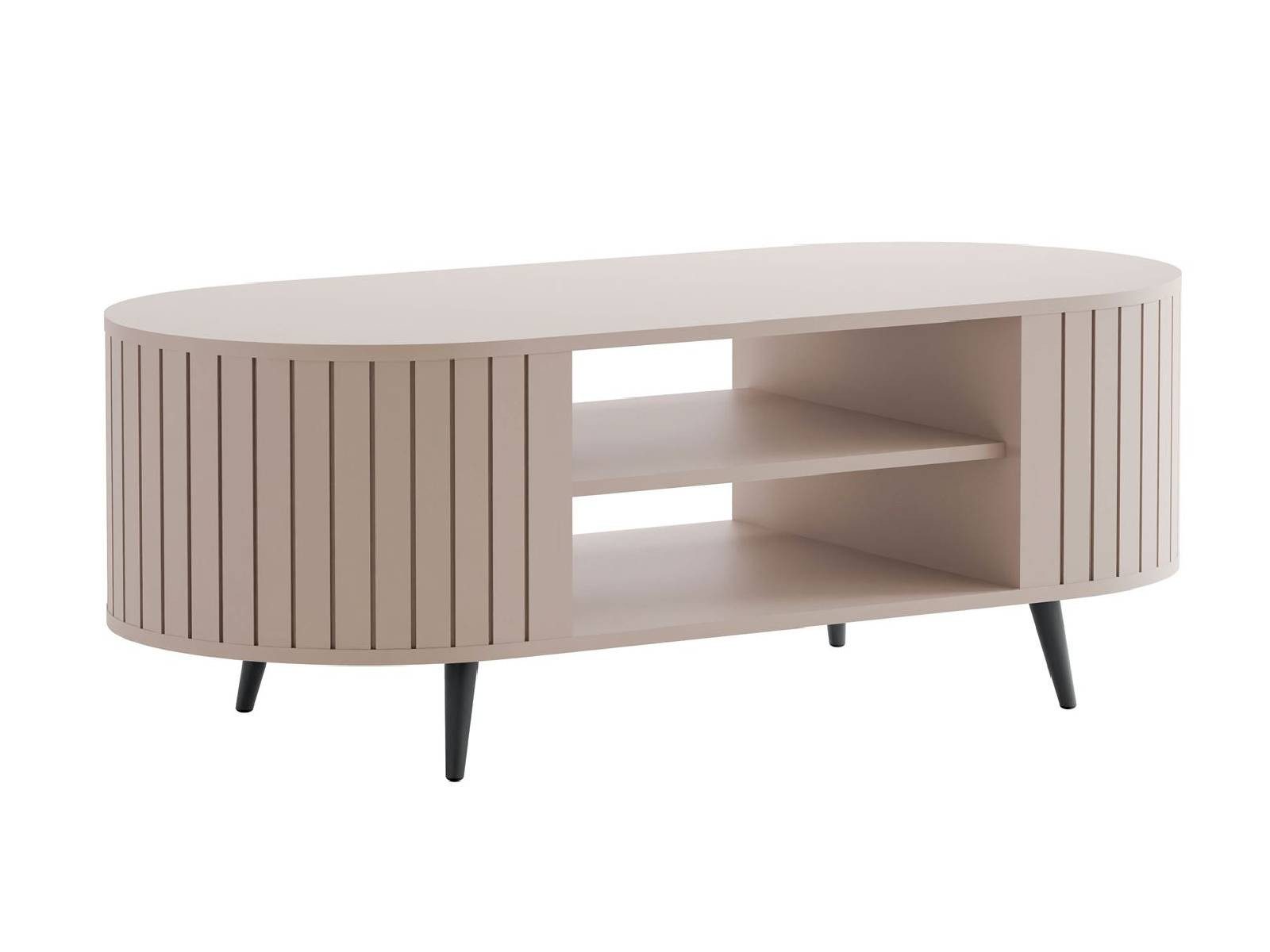 yourhouse24 Couchtisch ELODIE mit Ablagefläche Kaschmir, günstig online kaufen