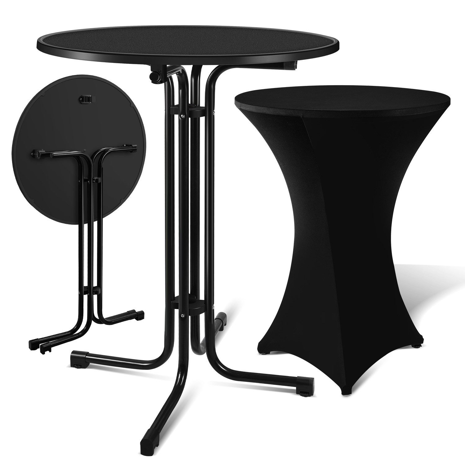 Clanmacy Stehtisch Stehtisch Ø 80cm mit günstig online kaufen