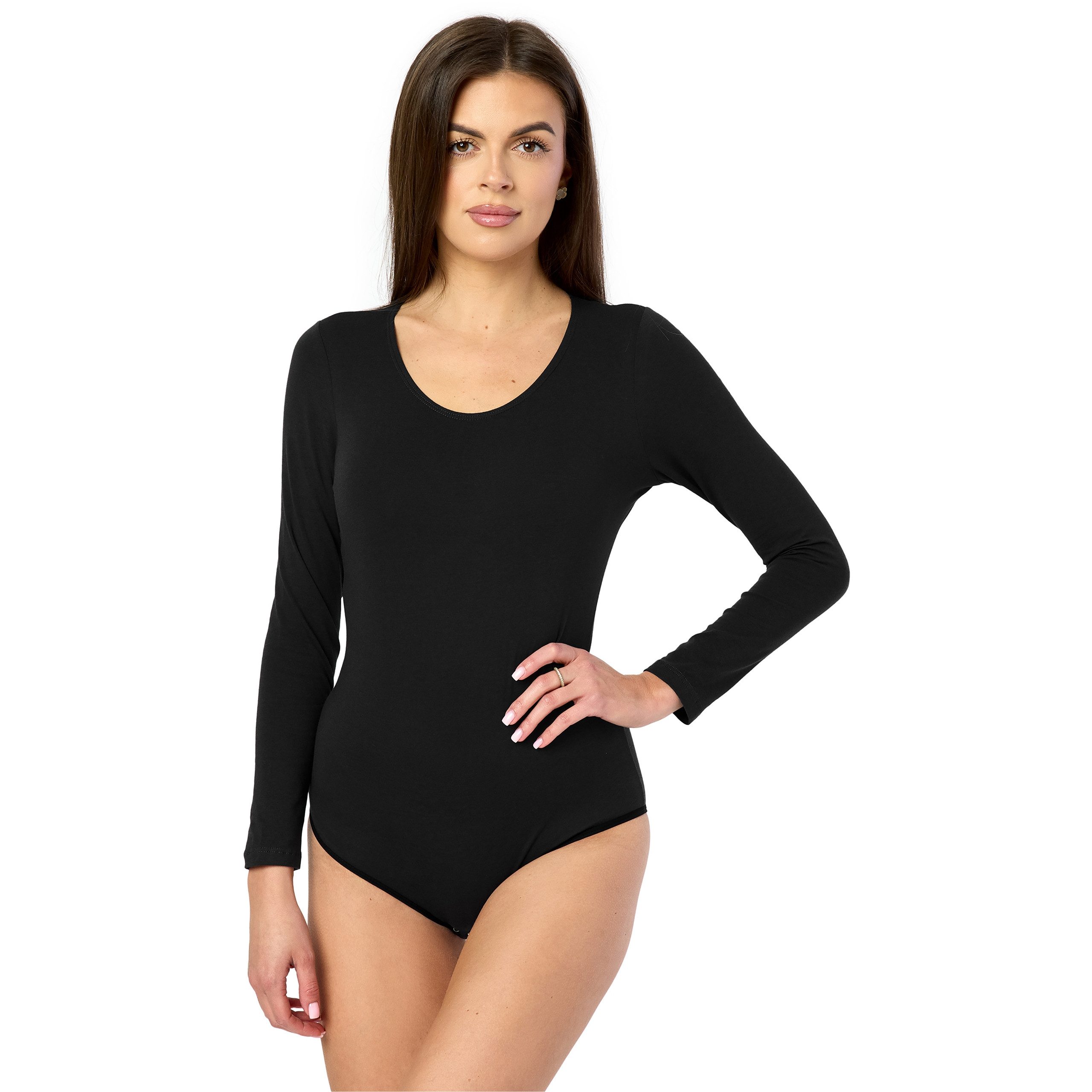 Merry Style Body Damen Langarm Body BD900