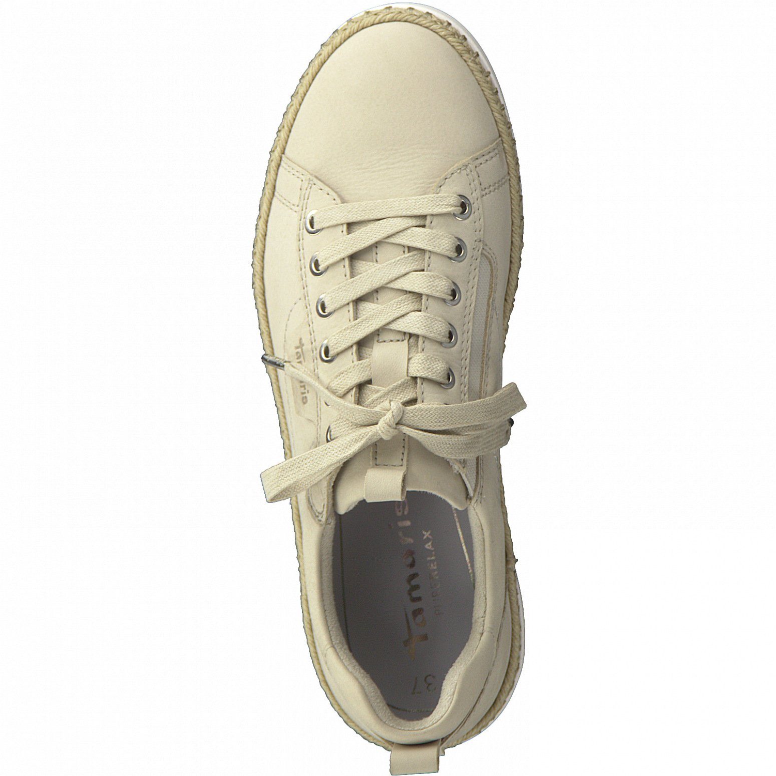 Schuhe Alle Sneaker Tamaris 1-23703-28 418 Ivory Sneaker