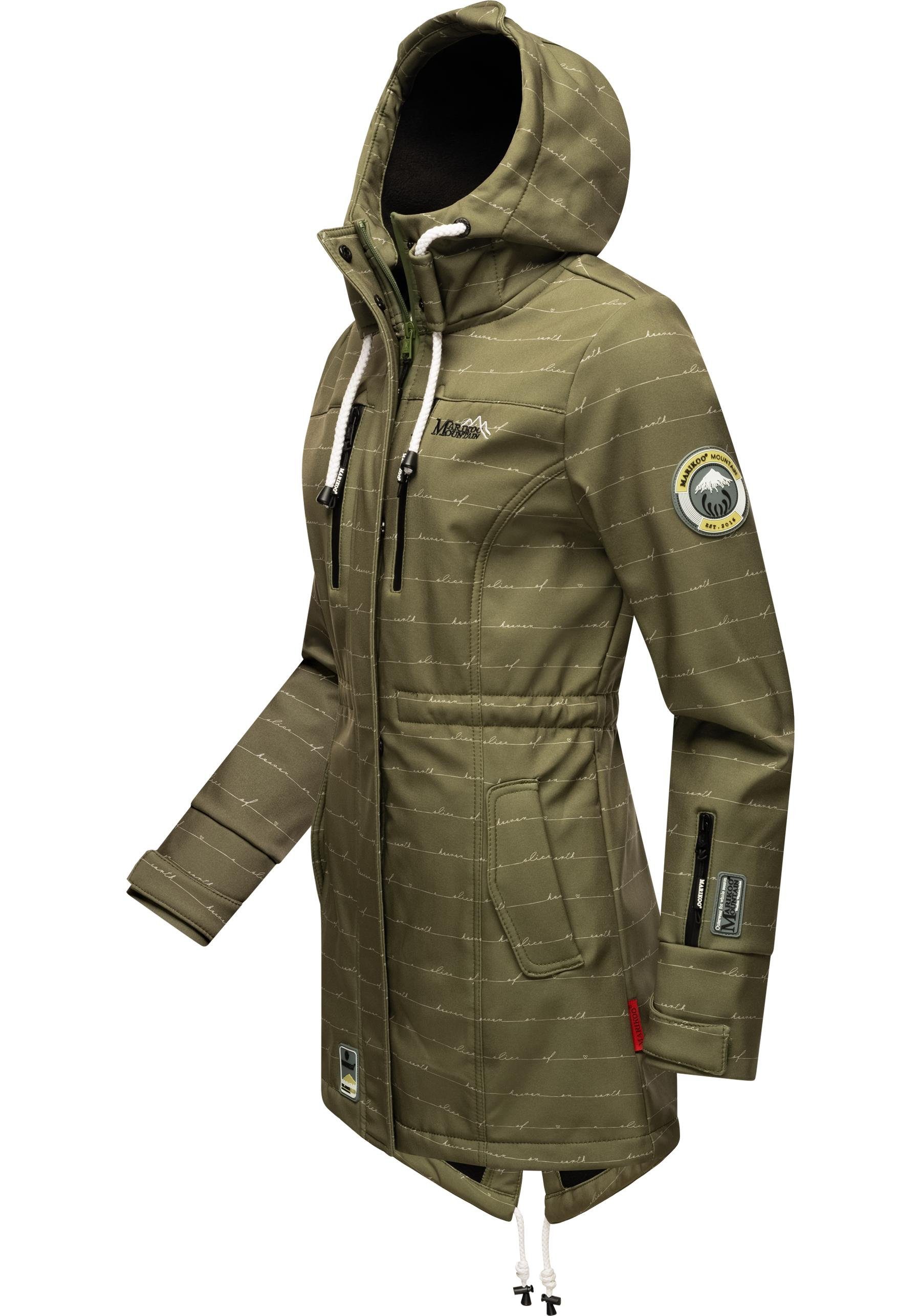 Marikoo Funktionsmantel "Zimtzicke", Wasserdichter Softshell Parka mit Kapu günstig online kaufen