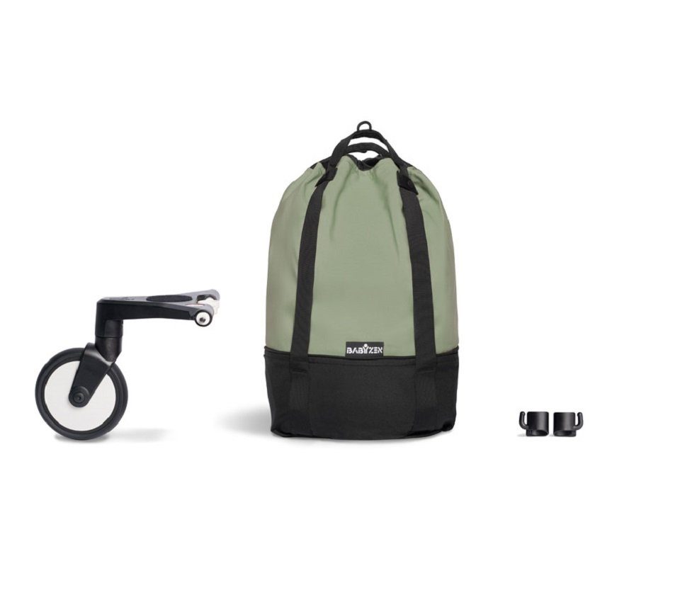 BABYZEN Kinderwagen-Tasche YOYO Bag-Einkaufstasche passend für YOYO Gestell Olive