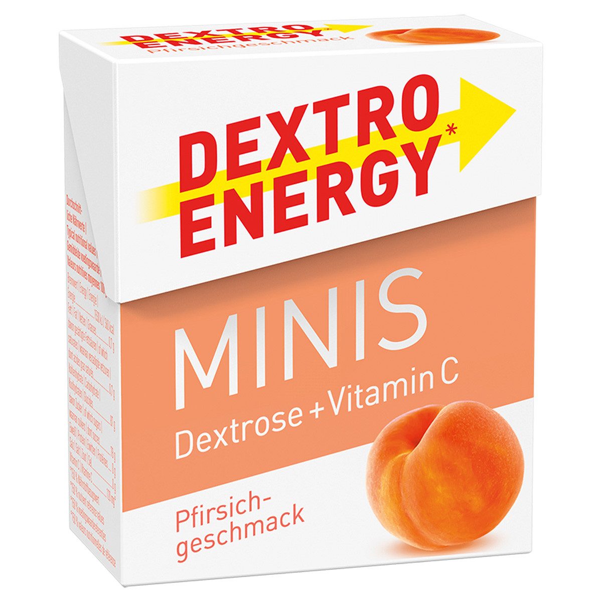 DEXTRO ENERGY Süßigkeit, Dextro Energy minis Pfirsich