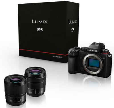 Panasonic Lumix DC-S5 + Lumix S 20-60mm F3,5-5,6 + Lumix S 5 Systemkamera
