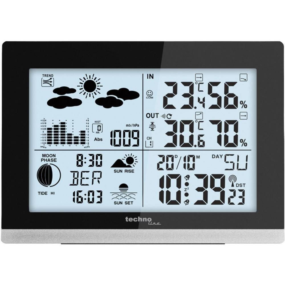 Techno Line Funk-Wetterstation WS 6762 Wetterstation