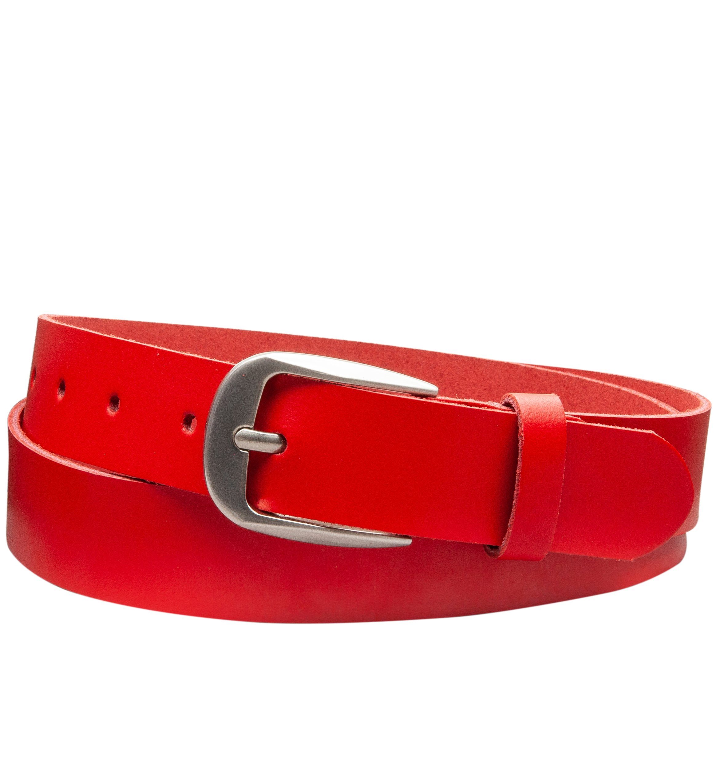 COLOGNEBELT Ledergürtel C2-SL Schlicht dennoch modern mit Dornschließe, MAD günstig online kaufen