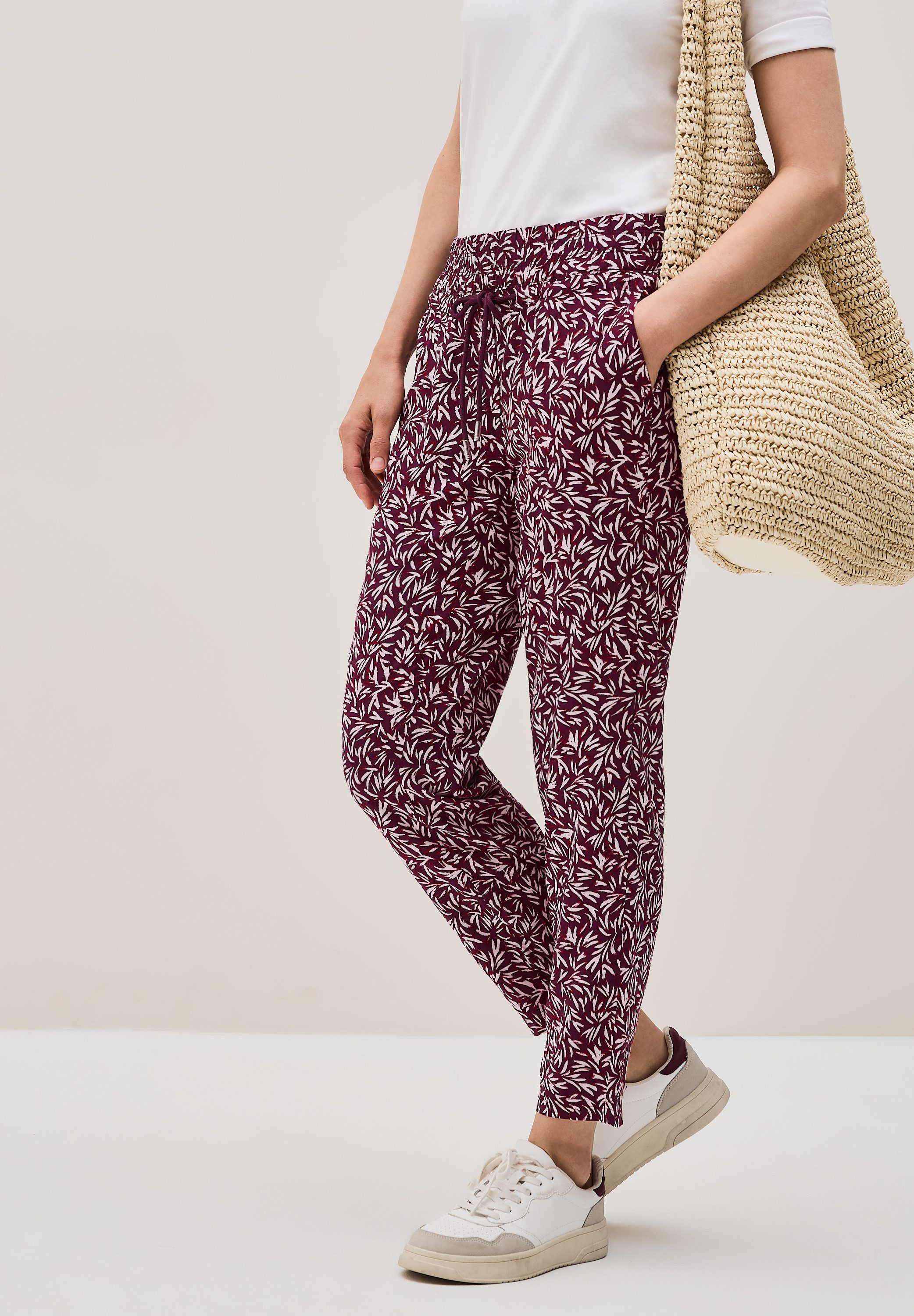 CECIL Stoffhose CHELSEA Sommerhose mit floralem günstig online kaufen