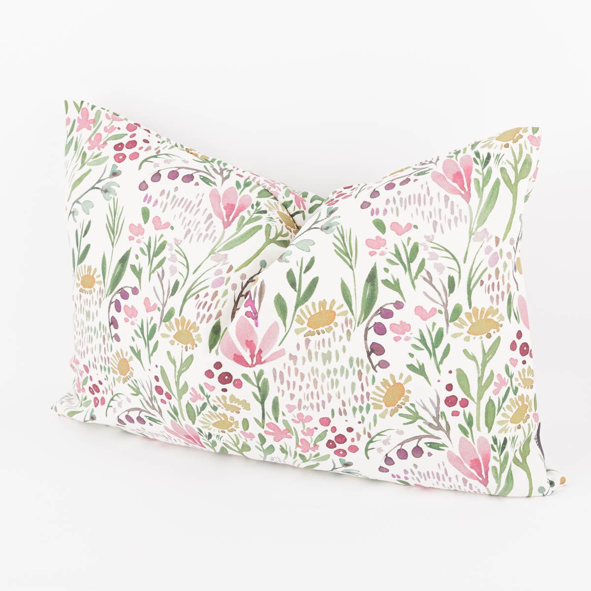 SCHÖNER LEBEN. Dekokissen Kissenhülle Aquarell Blumen günstig online kaufen