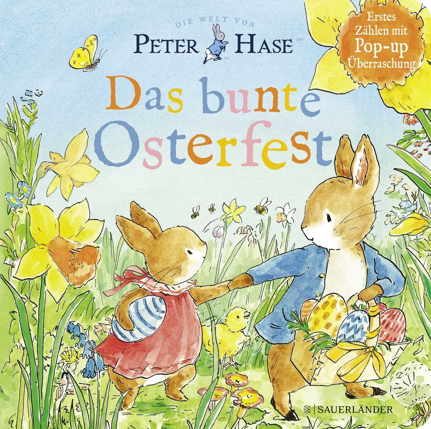 Kinderbuch Die Welt von Peter Hase - Das bunte Osterfest Pop-Up Buch, Ein hochwe Beatrix Potter