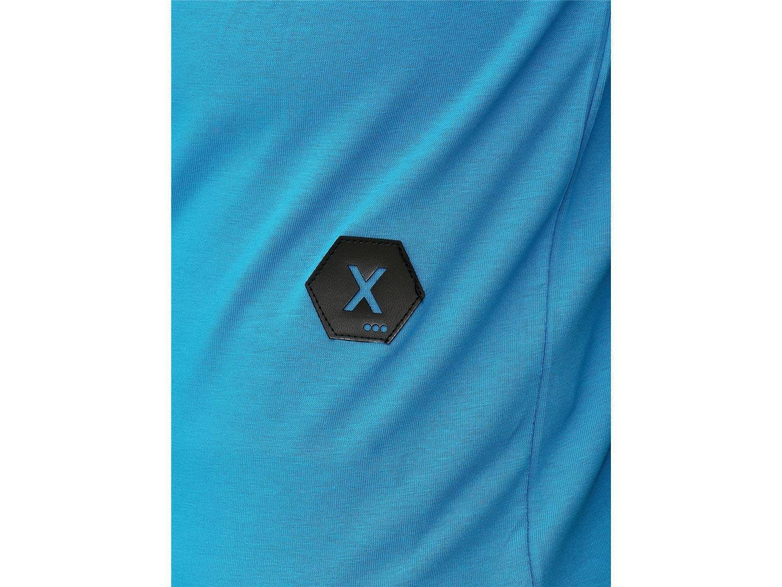 Tee, Casual 1-tlg) Kurzarmshirt Türkis Fitness 1307C OneRedox Polo T-Shirt (Shirt Freizeit