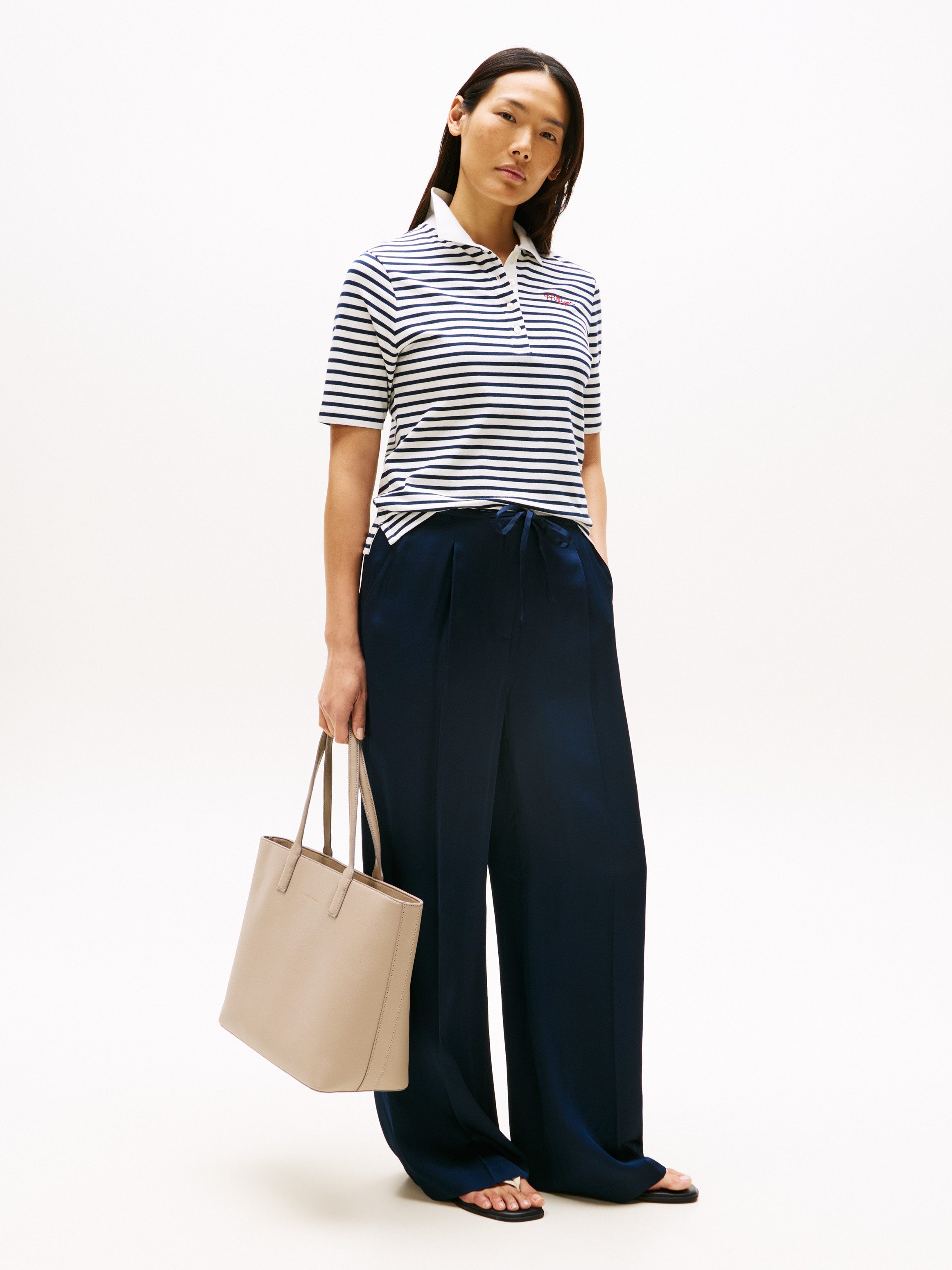 Tommy Hilfiger Tragetasche TH LOGOTAPE TOTE, Damen Henkeltasche, Schulterta günstig online kaufen