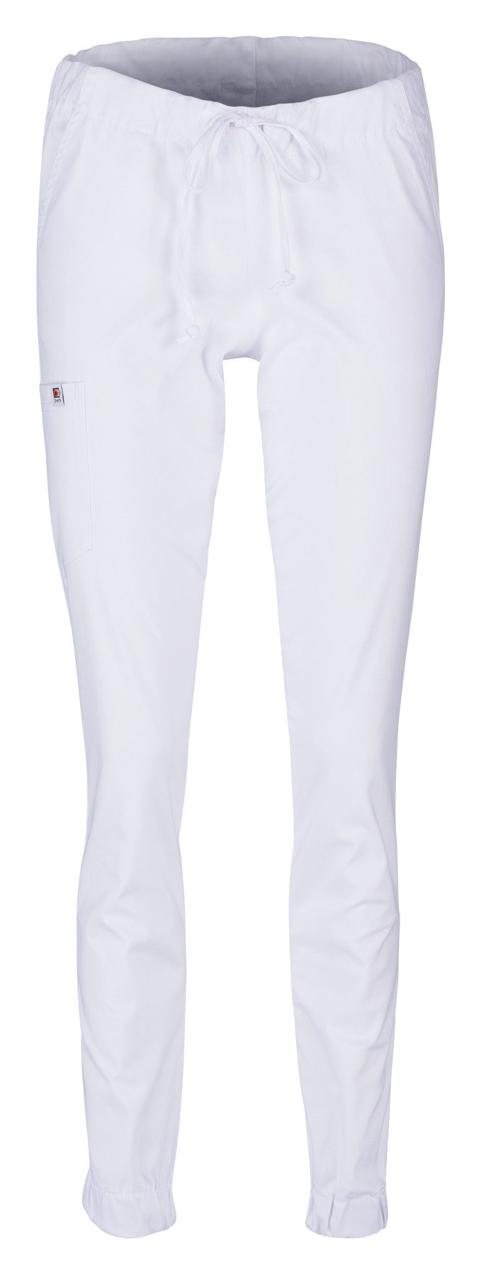 BEB Arbeitshose beb MEDIZIN/PFLEGE Unisex SCHLUPFHOSE Baumwollmix Stretch Weiß