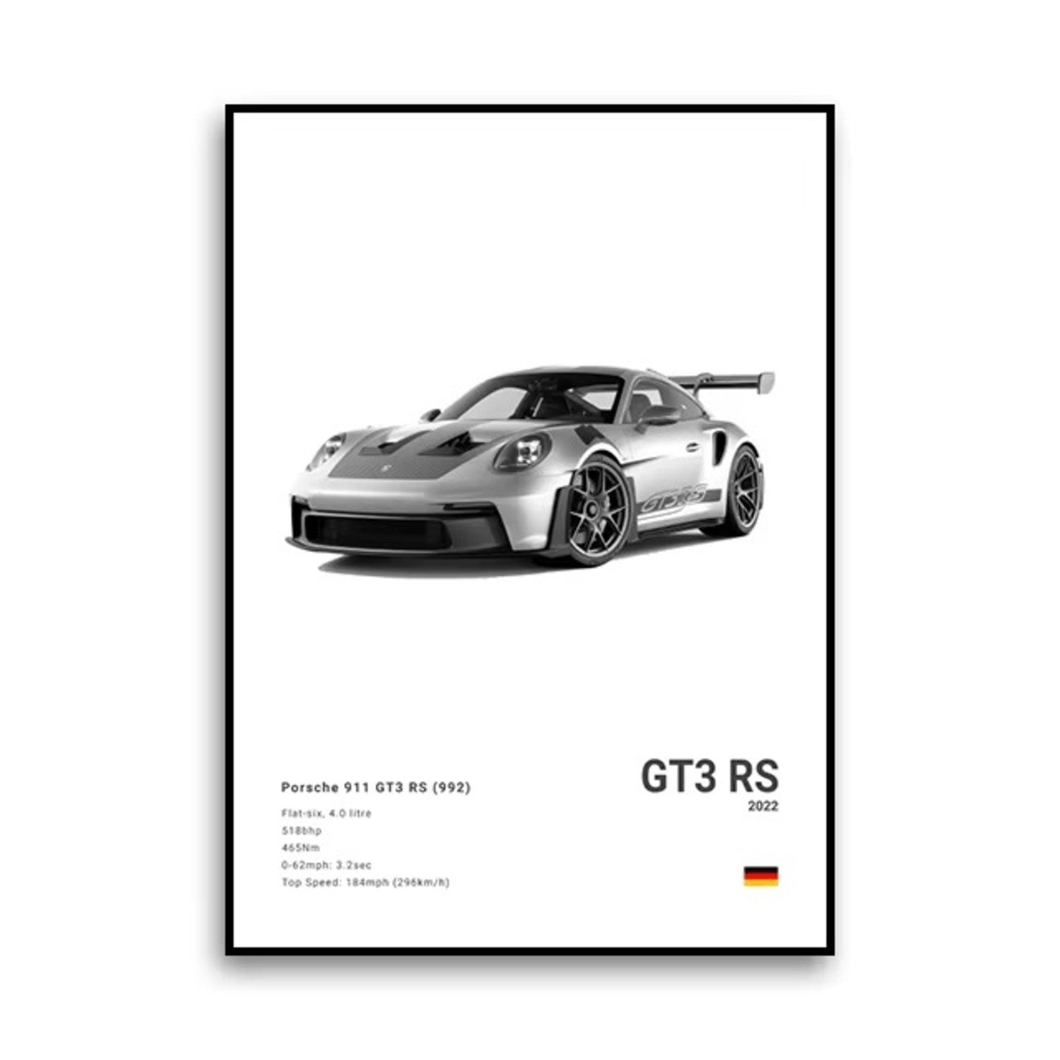 TPFLiving Kunstdruck OHNE RAHMEN, Supersportwagen-Kunst für Auto-Fans - (Le günstig online kaufen