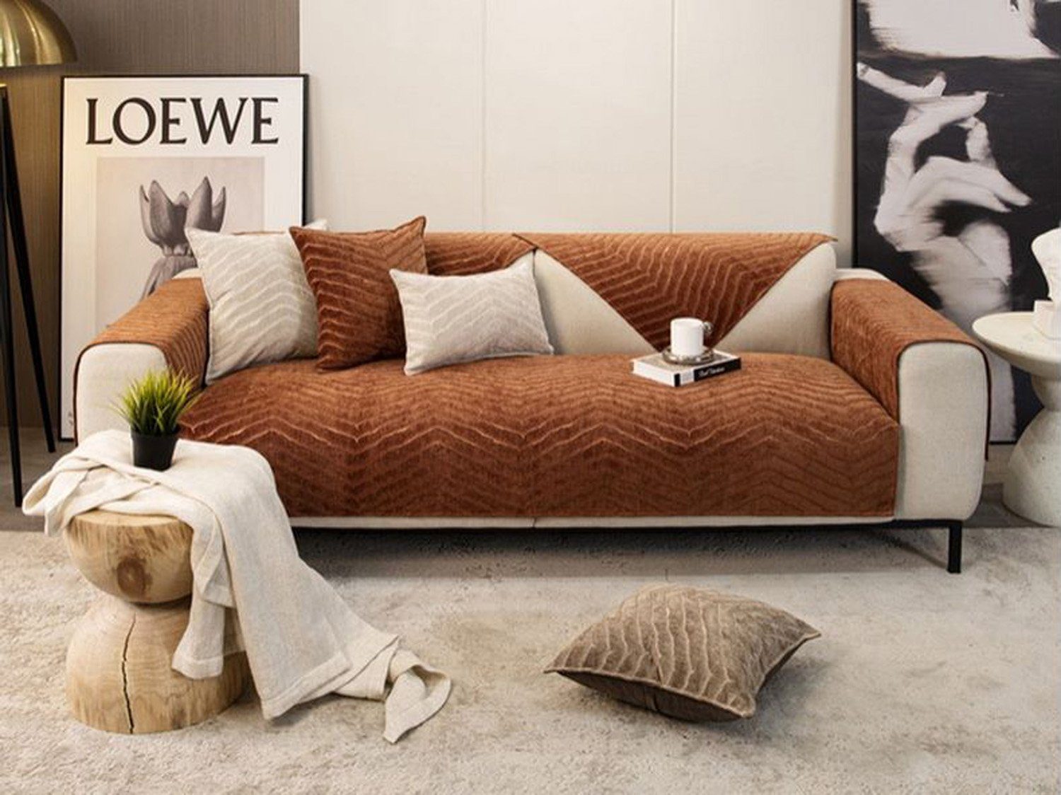 Coonoor Sofaschoner luxuriöser, einfacher und moderner günstig online kaufen