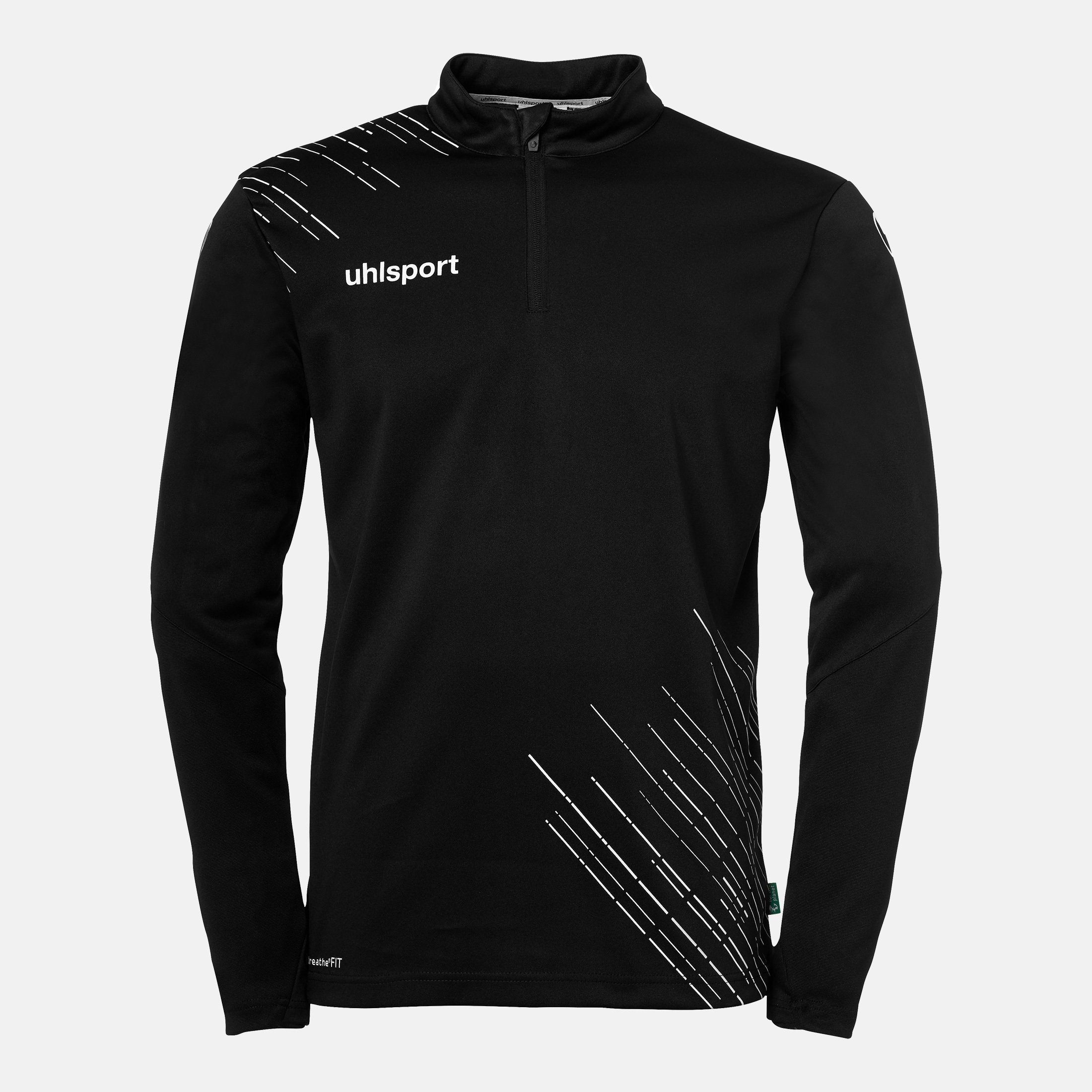 Trainingspullover 26 ZIP 1/4 TOP SCORE uhlsport Langarmshirt uhlsport schwarz/weiß (1-tlg)