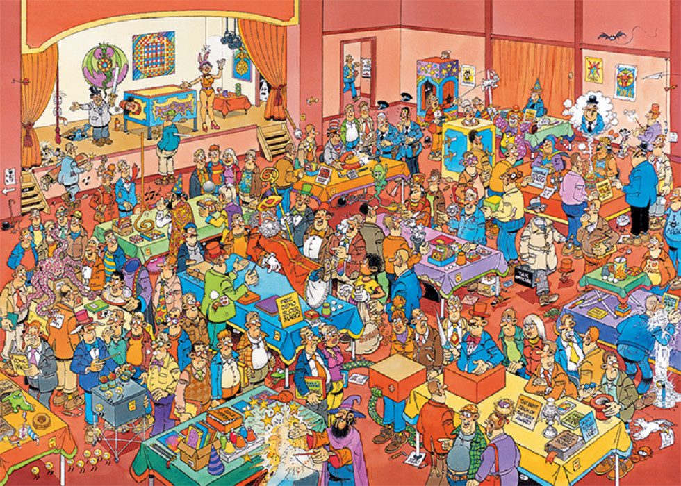 Jan van Haasteren Puzzle Jan van Haasteren Die Zaubermesse 1000 Teile Puzzle, 1000 Puzzleteile