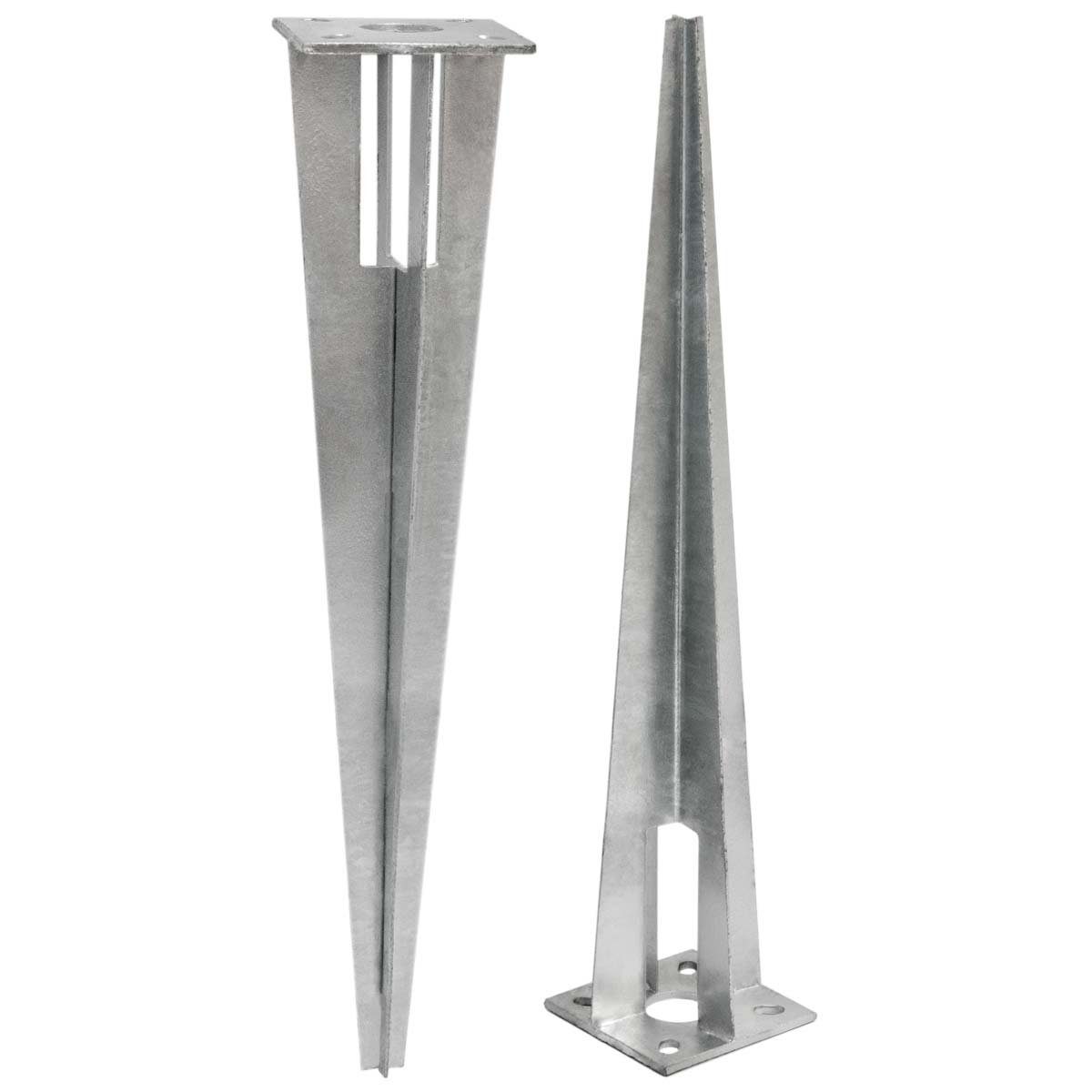 Bodenhülse Bodenhülse 50cm Einschlaghülse Einschlagbodenhülse