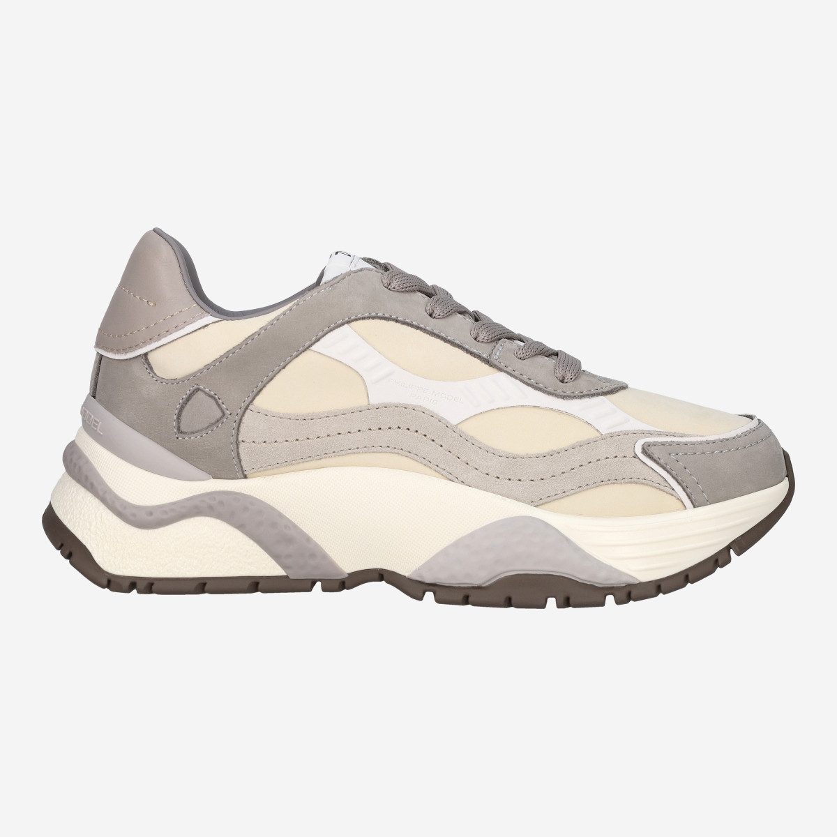Philippe Model ODEON LOW, Sneaker in Beige, hell für Damen Sneaker