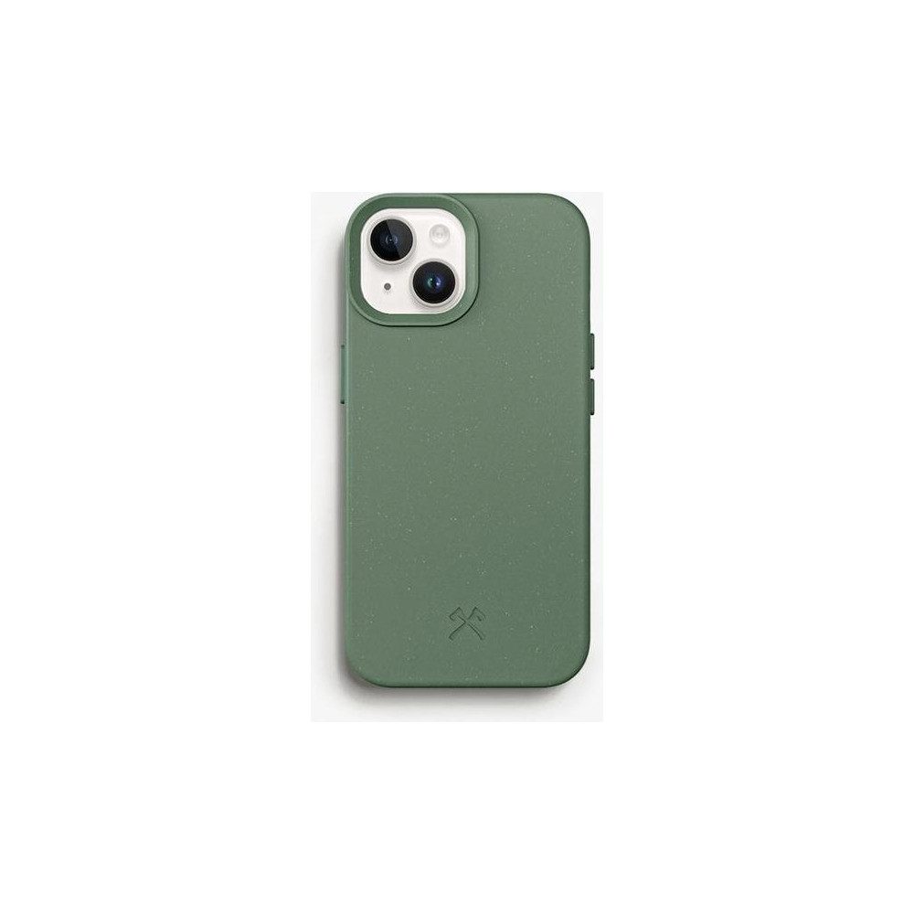 Woodcessories Handyhülle Woodcessories Bio Case MagSafe Green für iPhone 15 Plus iPhone 15 Plus