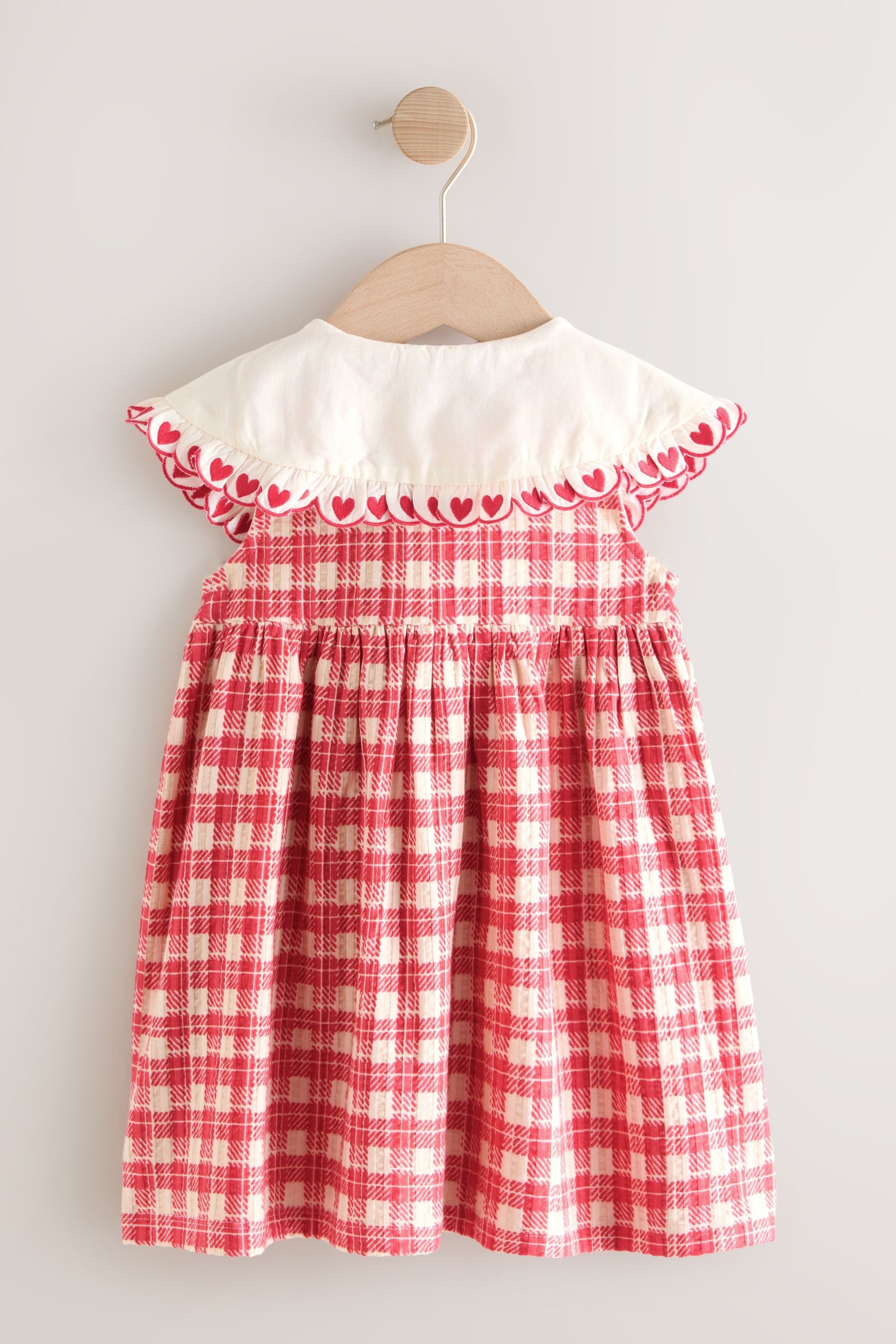 Next Sommerkleid Ärmelloses Sommerkleid mit Kragen (1-tlg)