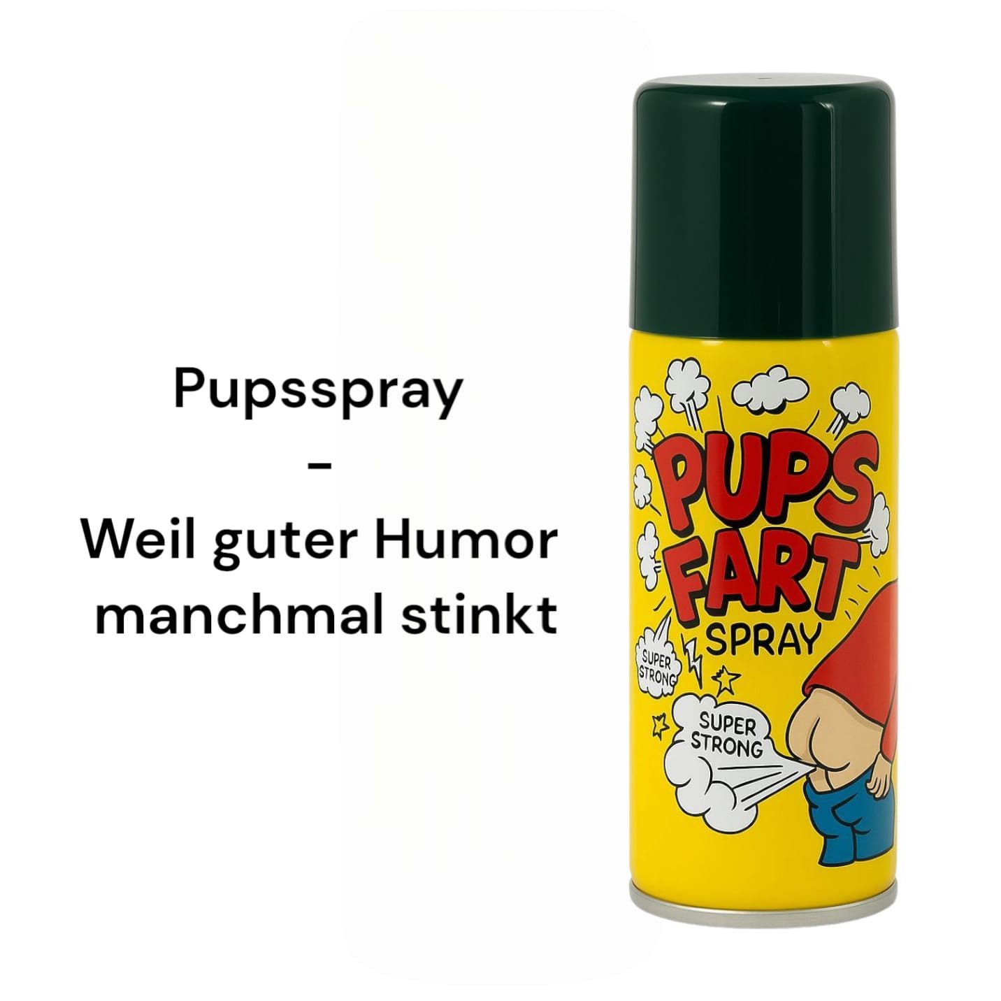 Erfurth Fun Spiel Scherzartikel Pupsspray 50ml – Ideal für Geburtstag, Karneval & Party, 50 ml purer Spaß – der freche Streich, der garantiert zündet!