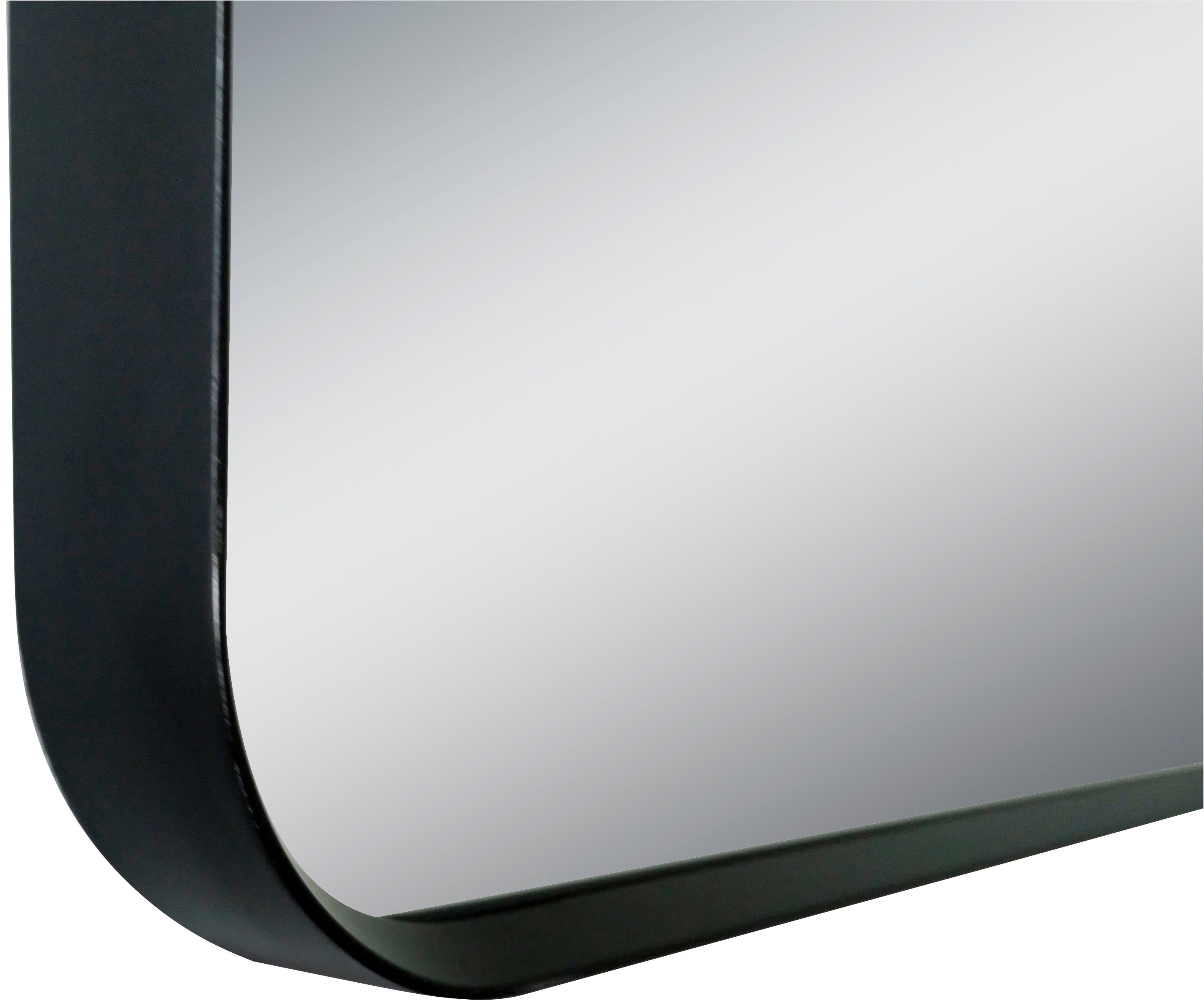 Talos Wandspiegel Black Living (Komplett-Set), BxH: 80x60 cm