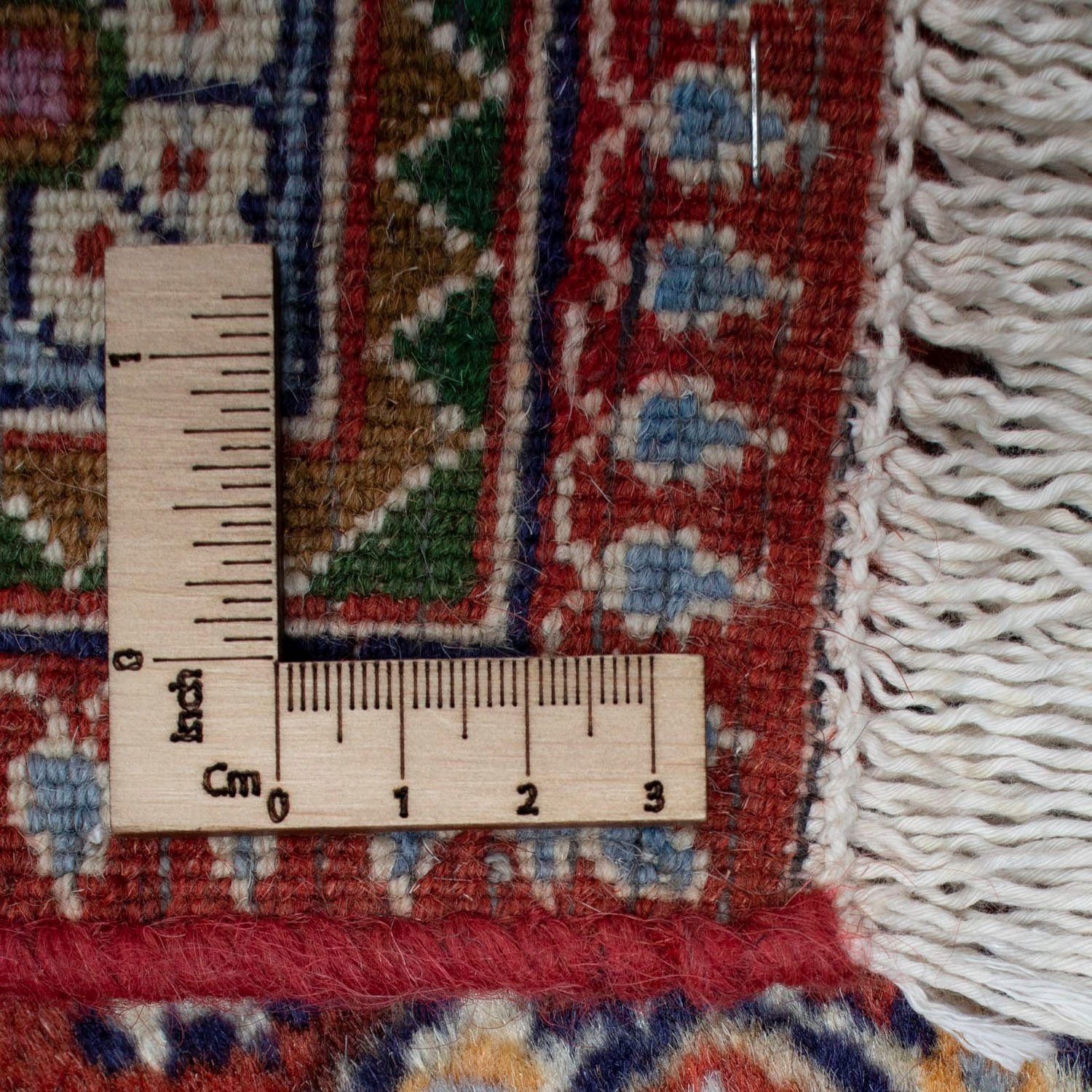 Wollteppich Moud mit 334 rechteckig, Zertifikat Beige morgenland, cm, Höhe: Stark mm, 248 10 x Unikat Gemustert