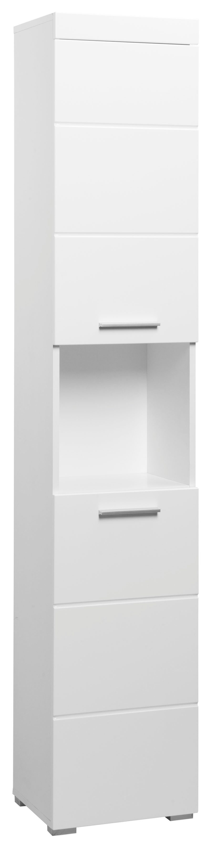welltime Hochschrank Avena Badschrank mit 2 Türen & 1 Fach - (B/T/H) 37/31/190 cm
