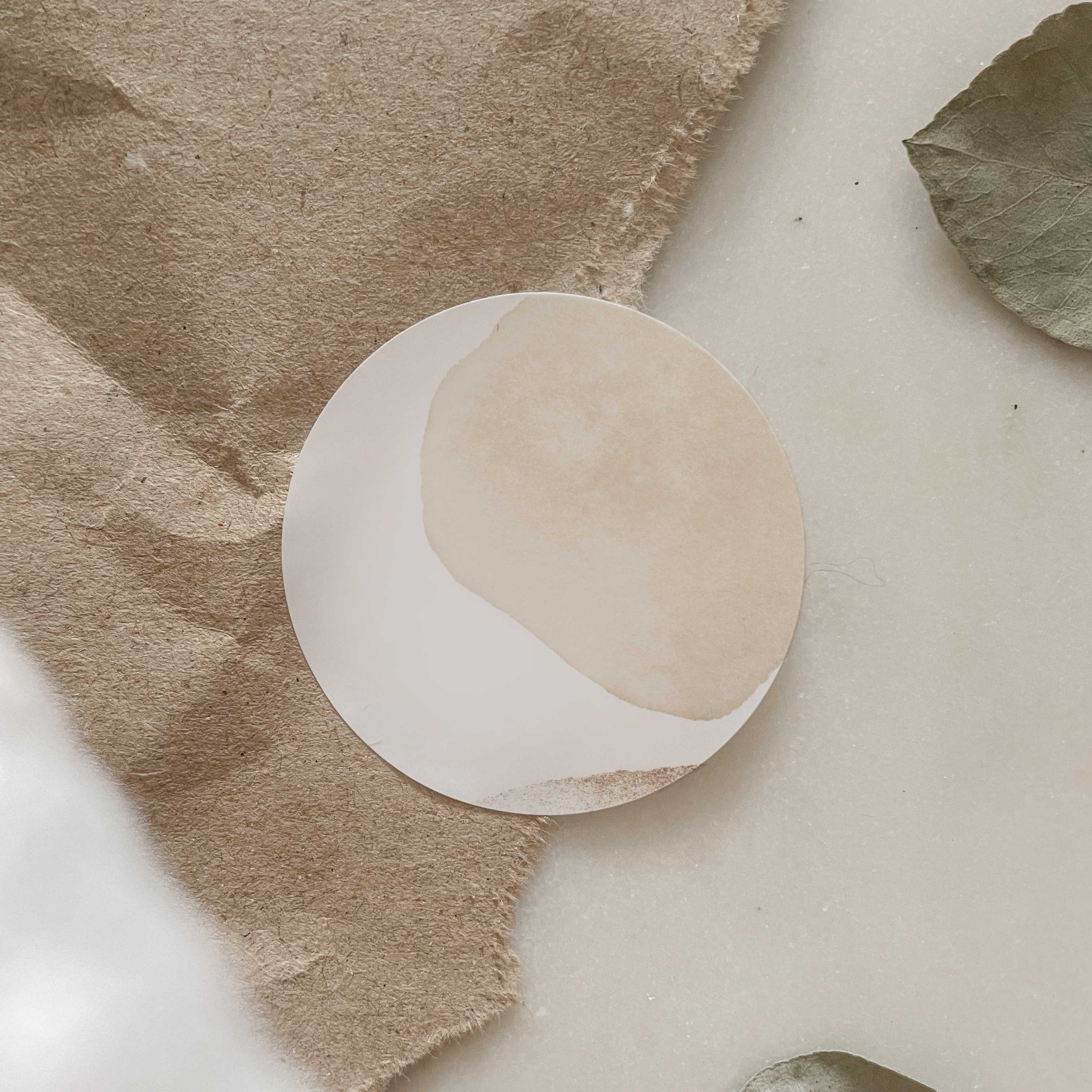 NORDEULE Etiketten zum Beschriften & Beschreiben Beige, ideal für Marmeladengläser, DIY, Vorratsgläser, Gastgeschenke
