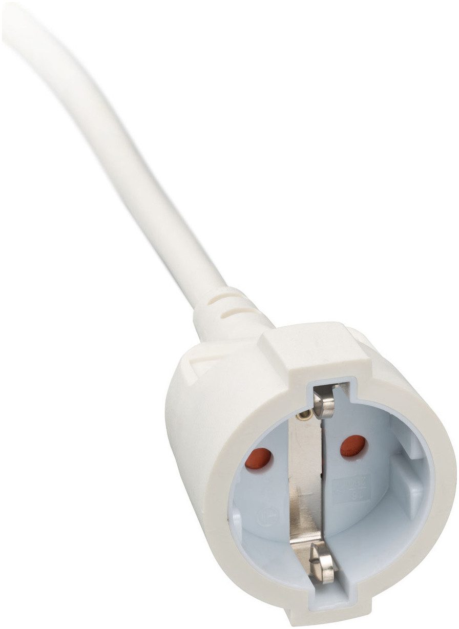 Brennenstuhl H05VV-F3G1,5, 2 m Verlängerungskabel, Typ EF (Konturenstecker) (200 cm)