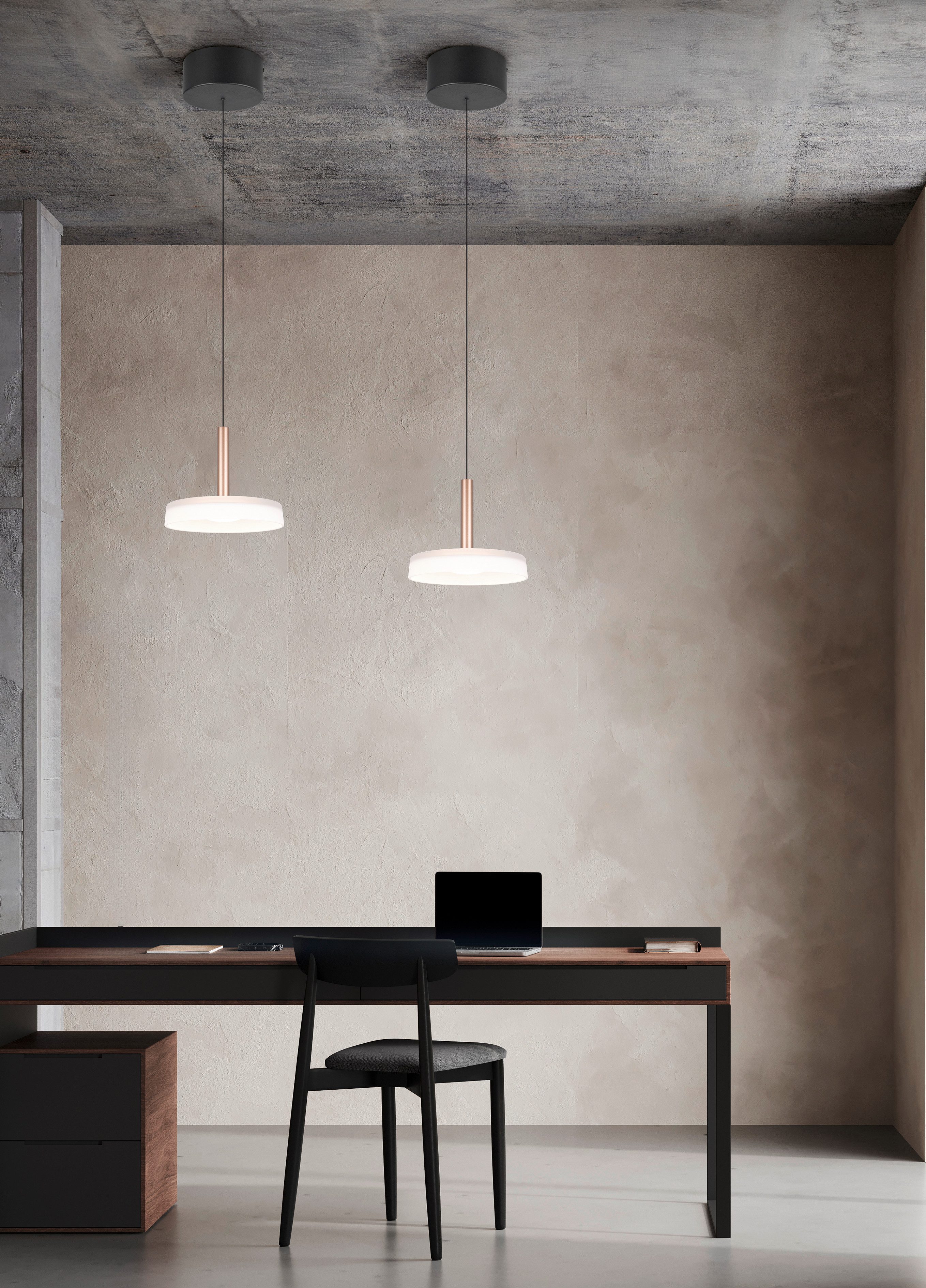 TRIO Leuchten LED Pendelleuchte »CELESTE dimmbare LED Hängelampe aus Metall günstig online kaufen