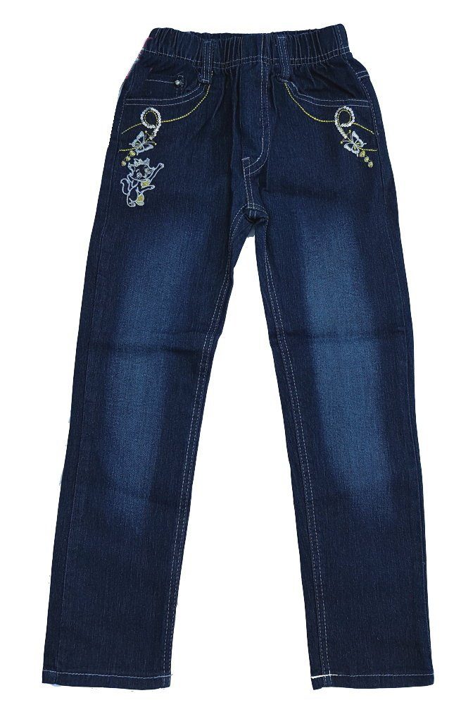 Dehnbund-Jeans Jeans, Stretchjeans mit rundum Gummizug, M71e