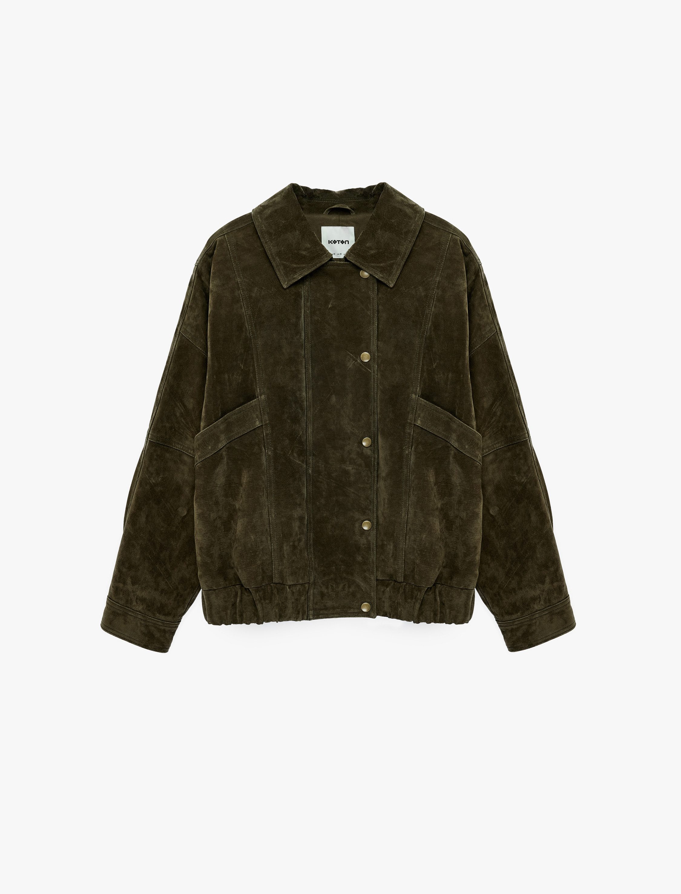Koton Kurzjacke Koton Wildlederjacke