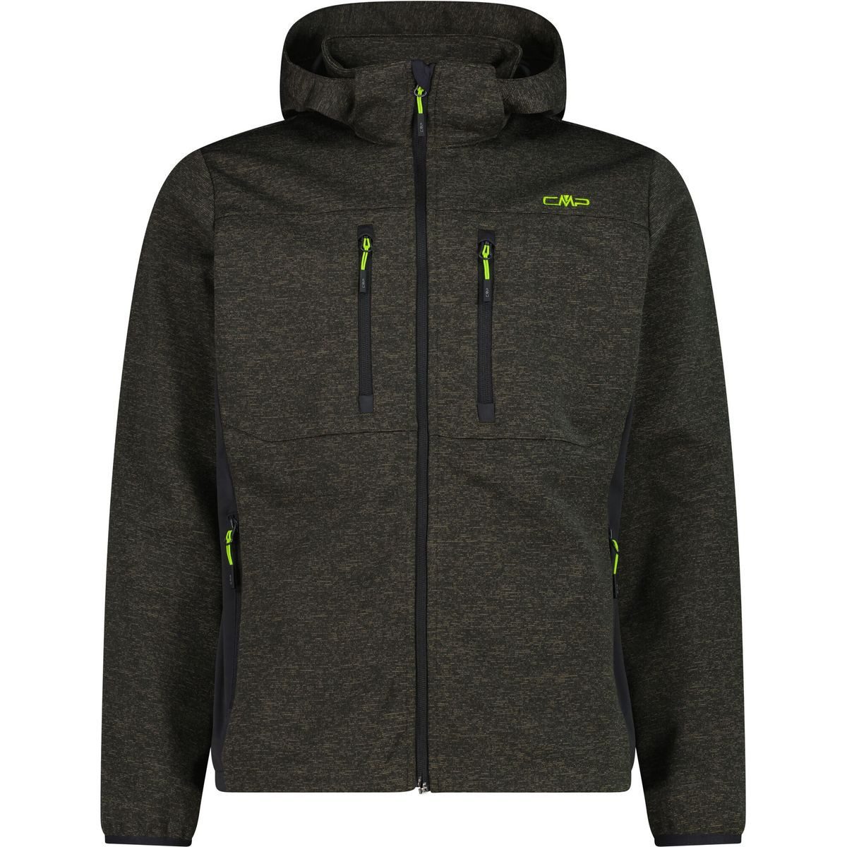CMP Softshelljacke MAN Jacket Zip Hood Leichte, vielseitige Herren-Softshelljacke mit Clima-Protect-Membran