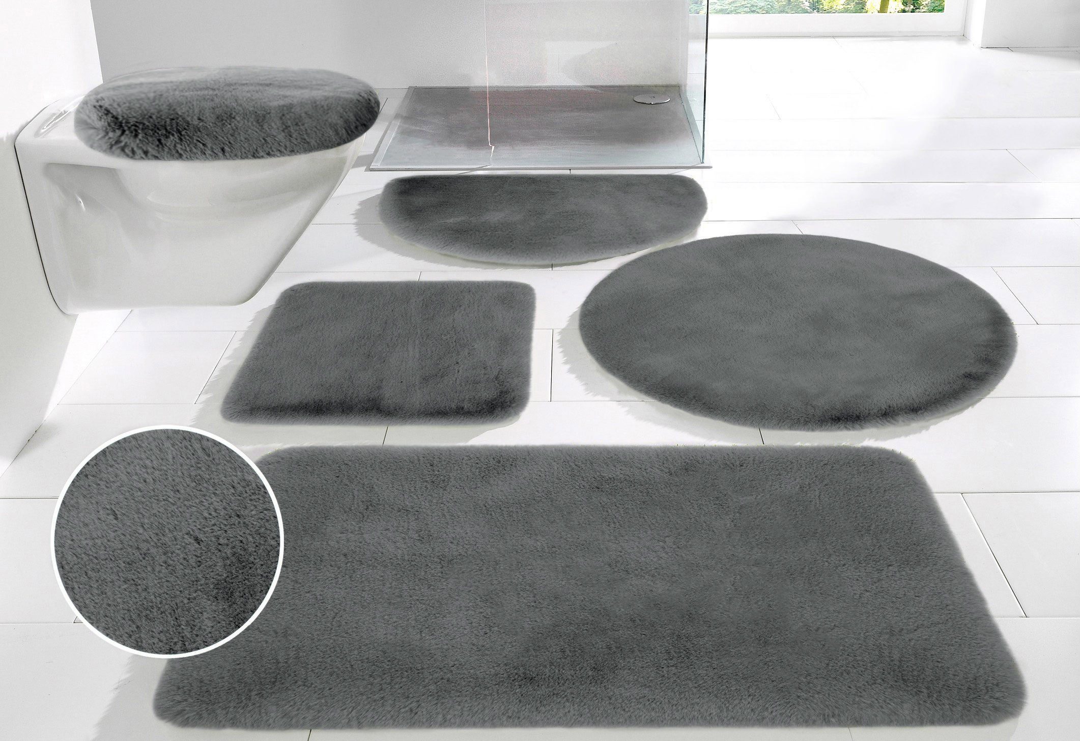 Badematte Rabbit Badematten, Badvorleger, Badezimmer Teppich