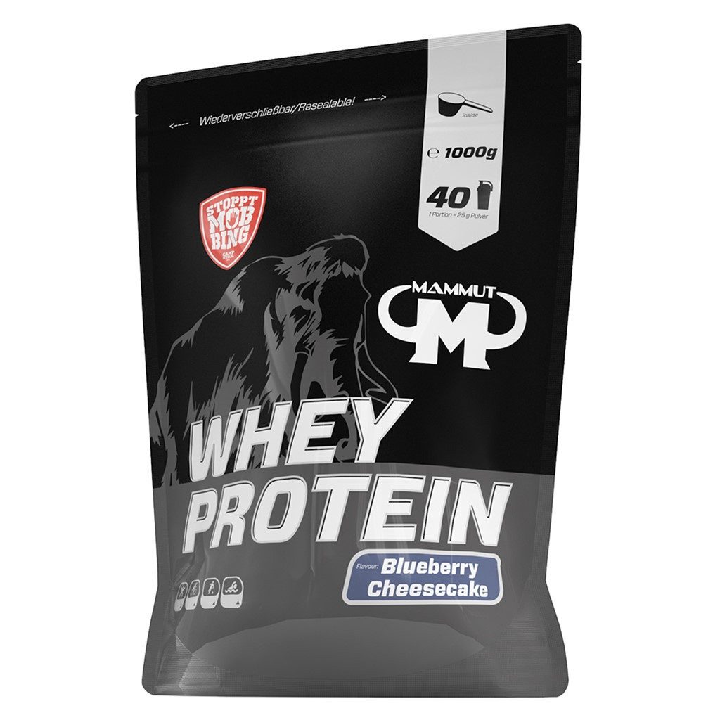 Mammut Nutrition Whey Protein - 1000 g Zipp-Beutel Pulver, 1000 g