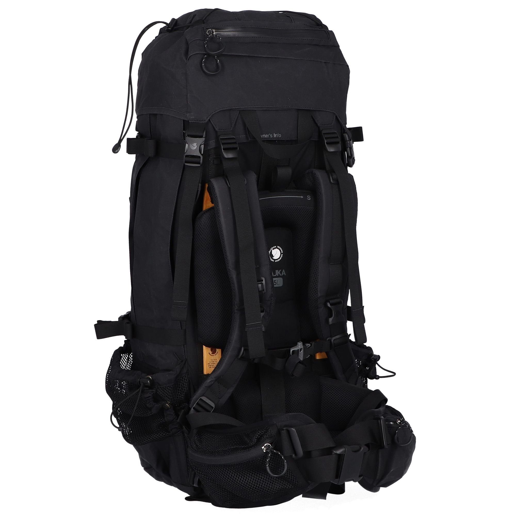 black Kajka, Polyester Fjällräven Sportrucksack