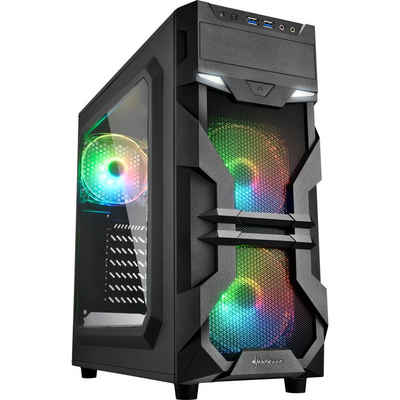 Sharkoon PC-Gehäuse »VG7-W RGB, Seitenteil aus Acryl«
