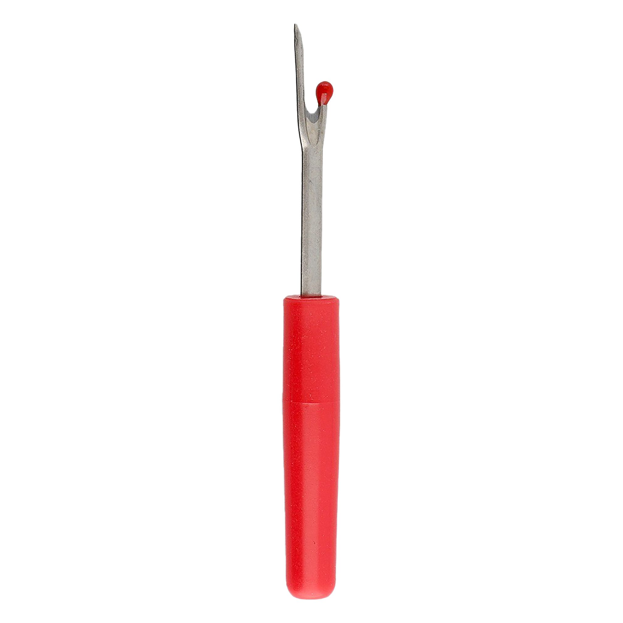 maDDma Nähnadeln 5 Nahttrenner Nahtauftrenner 7cmx0,7cm, Griffe im zufälligen Farbmix, Paket – Bild 4 von 5