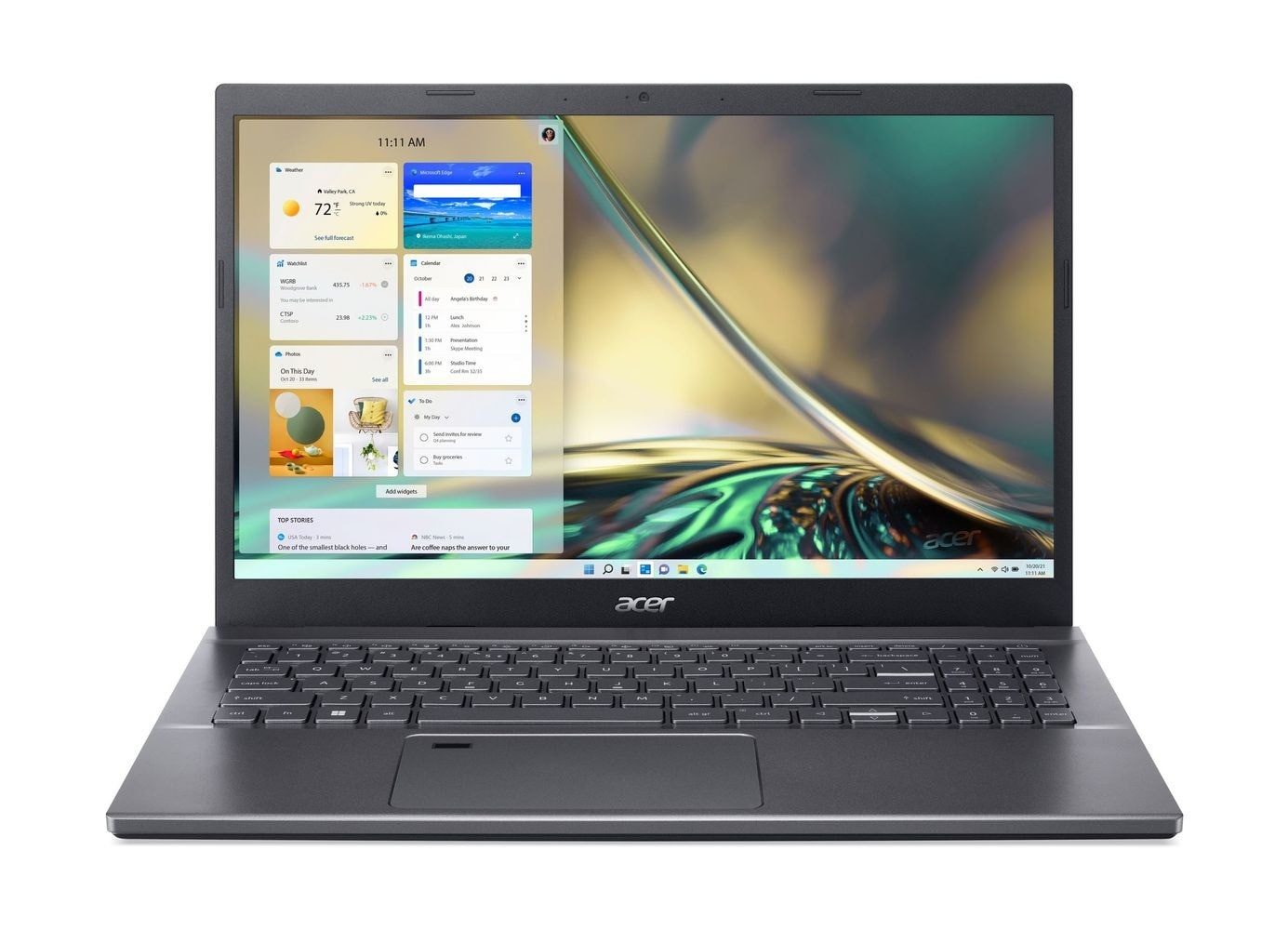 Acer Aspire 5 (A515-57-51M9) Intel i5-12450H 8GB RAM 512GB SSD, Windows 11 Notebook (39,6 cm/15.6 Zoll, Intel Core i5 12450H, Intel UHD Grafik, 512 GB SSD, Metallgehäuse, 8 Core x 4,4 GHz Turbo, Thunderbolt 4)