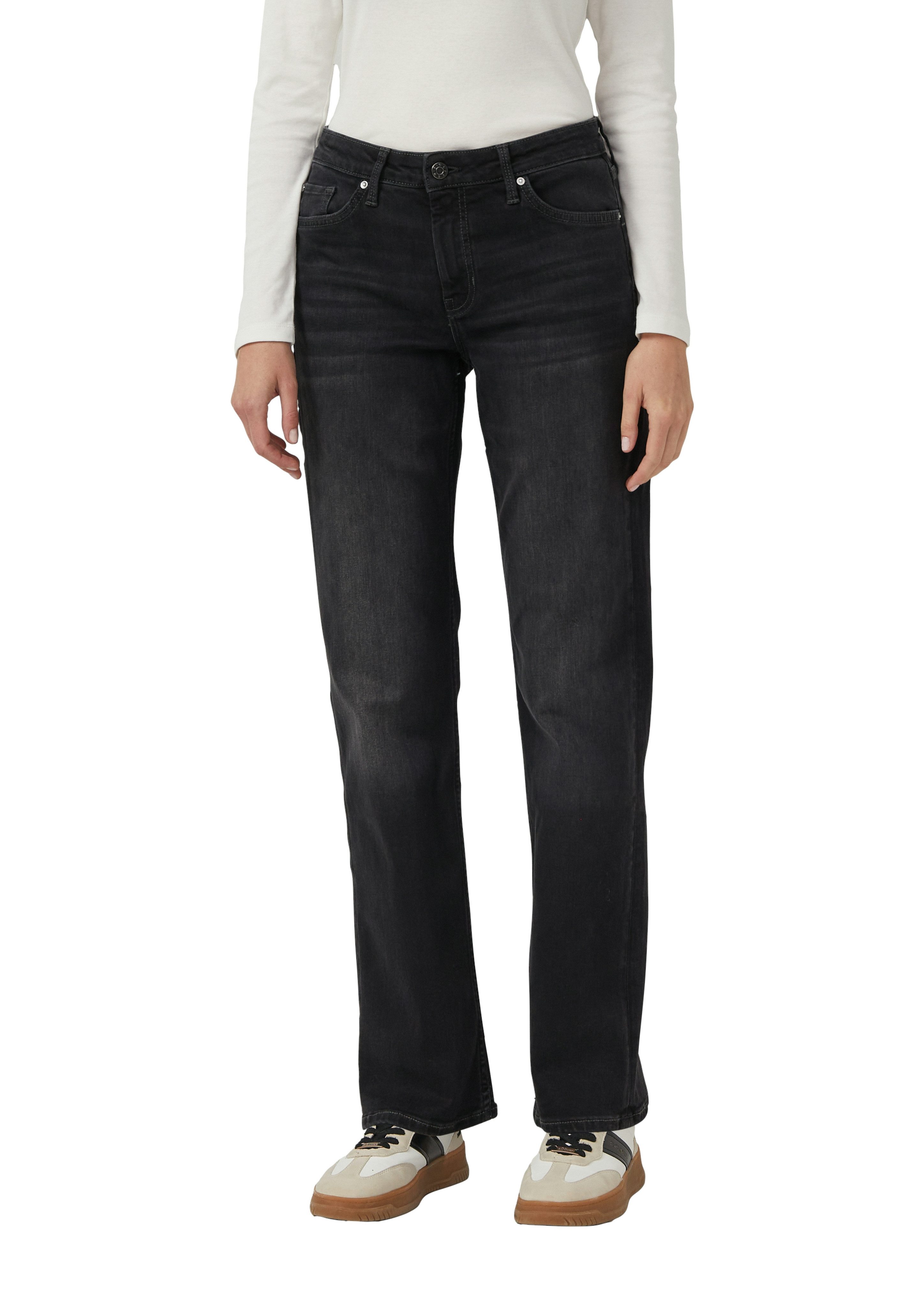 s.Oliver Straight-Jeans Mid Rise, Regular Fit günstig online kaufen