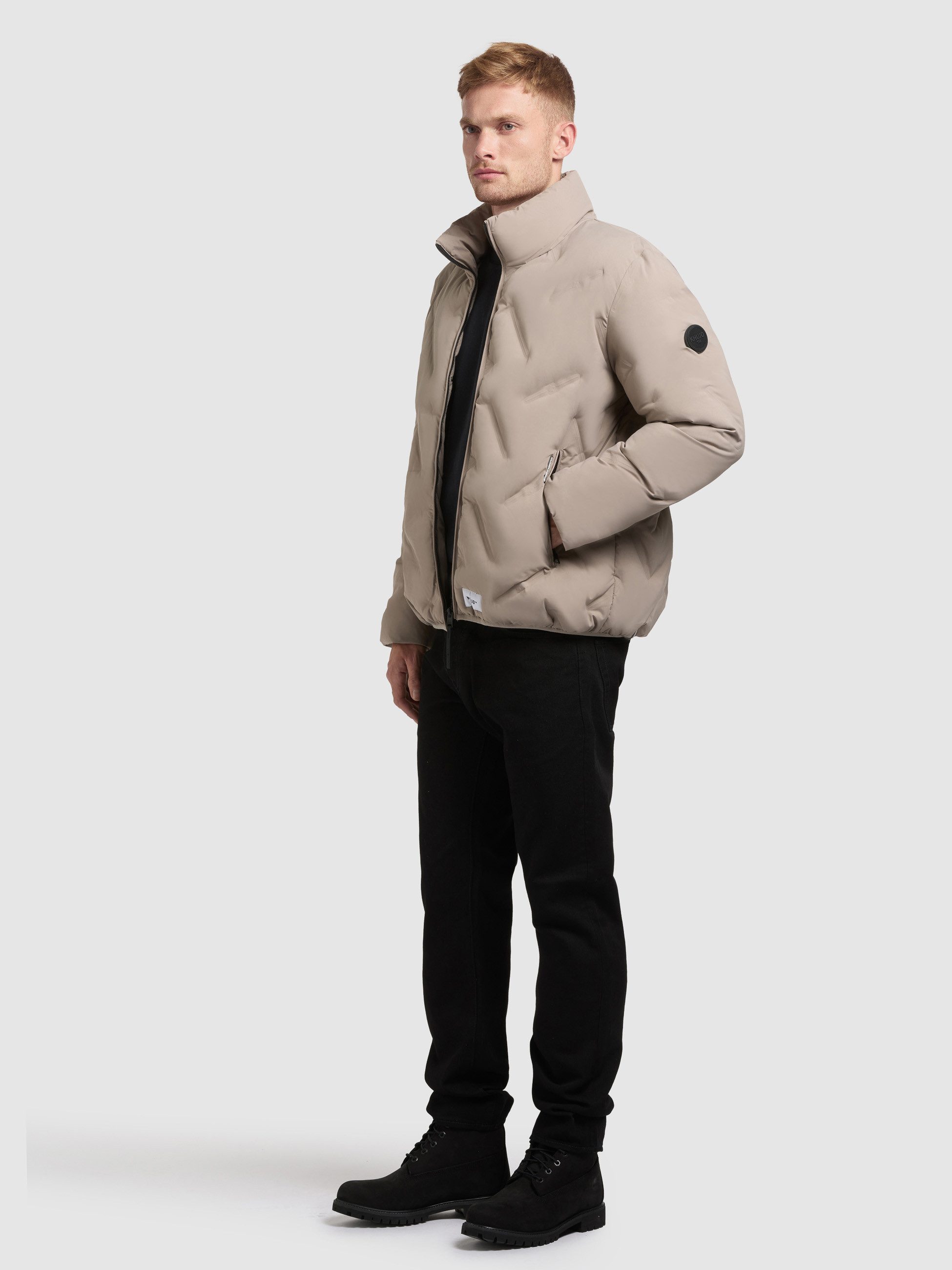 khujo Steppjacke CLOVER mit hochwertiger Prägung