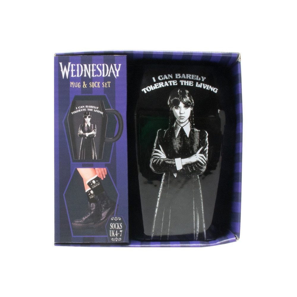 Blue Sky Designs Tasse Wednesday Set Tasse und Socken