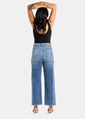 Articles of Society Loose-fit-Jeans Midtown Mid Rise Crop Wide Leg