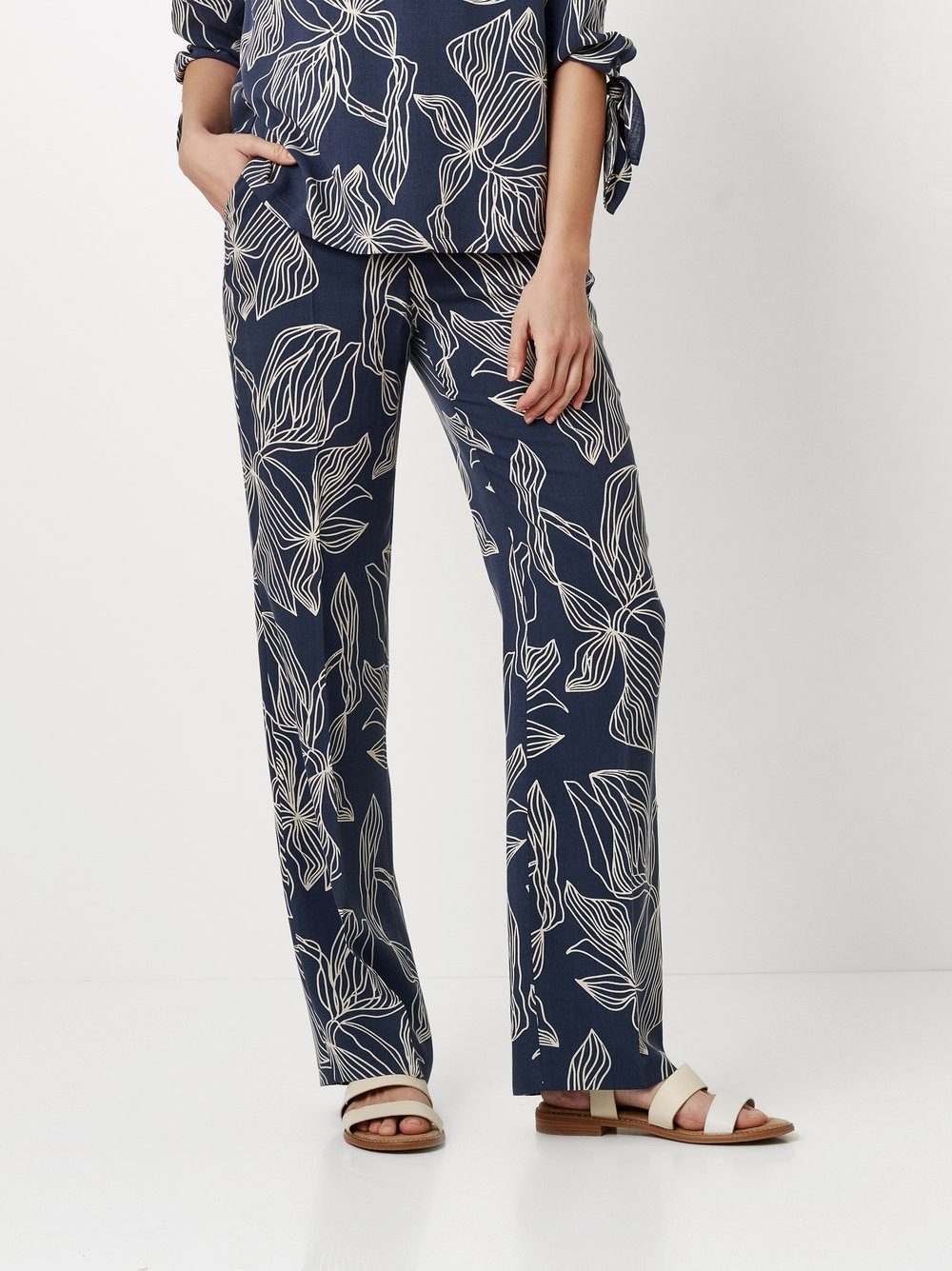 TONI Stoffhose Luisa Sommerhose mit All-Over Print