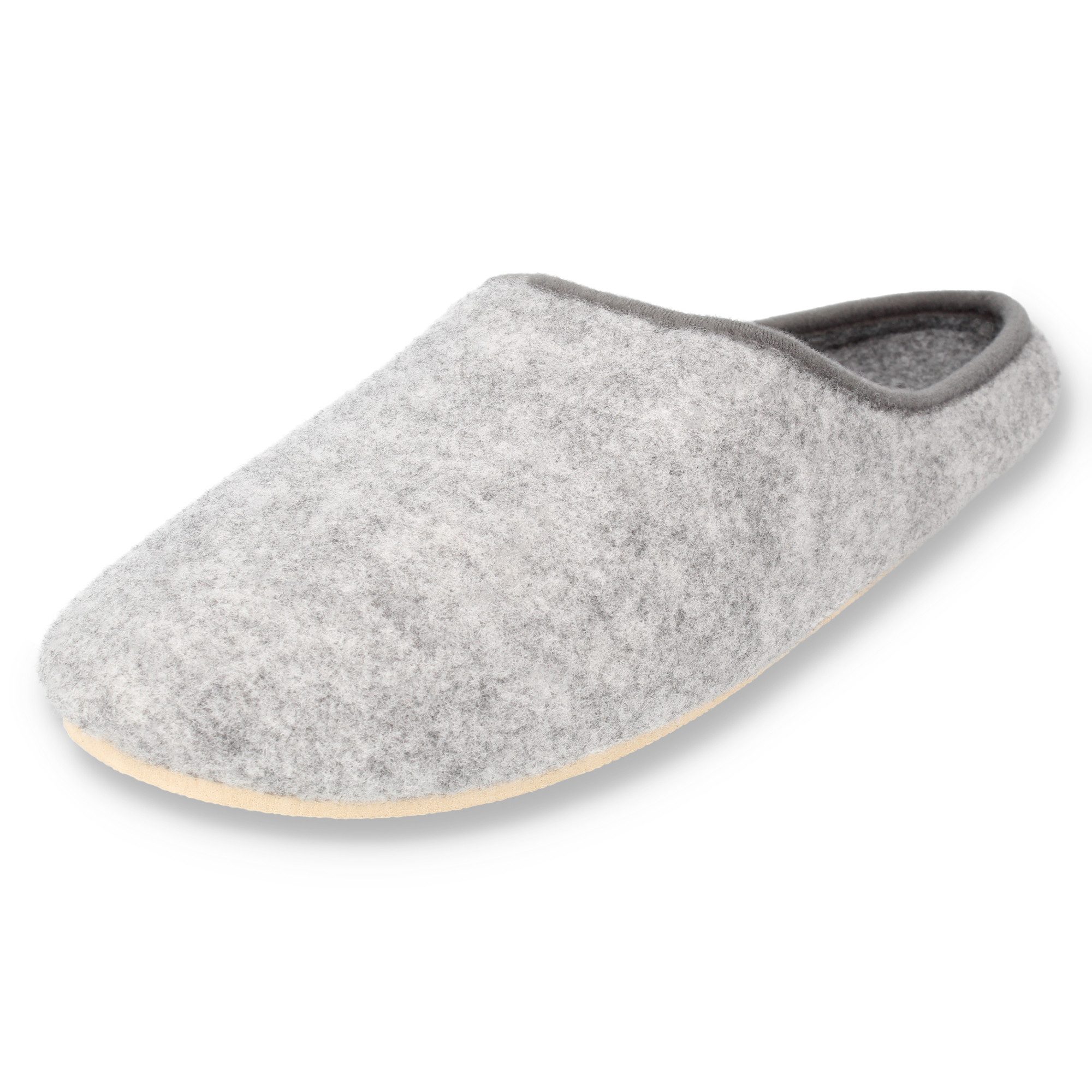 filsko Abisko Damen Herren Kinder Hausschuh Filzpantoffeln, Leichtgewicht, Gästehausschuhe, Slip-On, Gummisohle