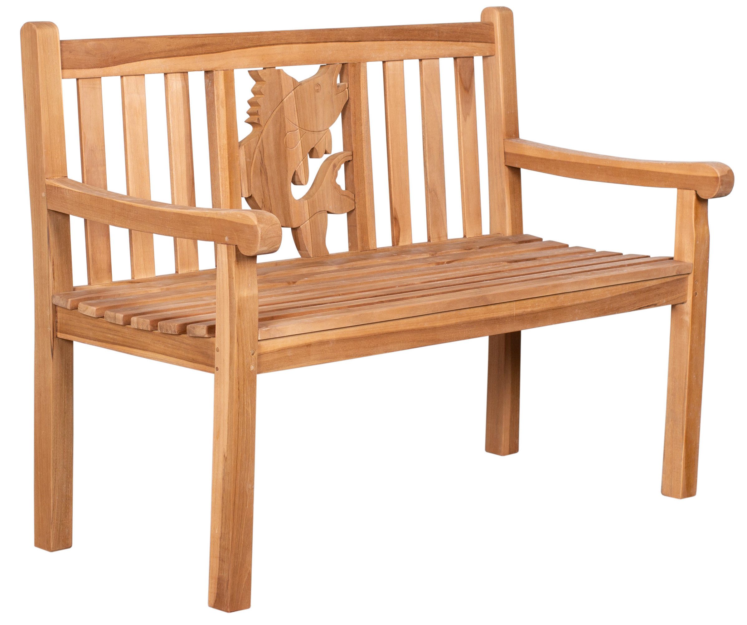 MR.DEKO Gartenbank Holz wetterfest, 2-Sitzer Bank günstig online kaufen